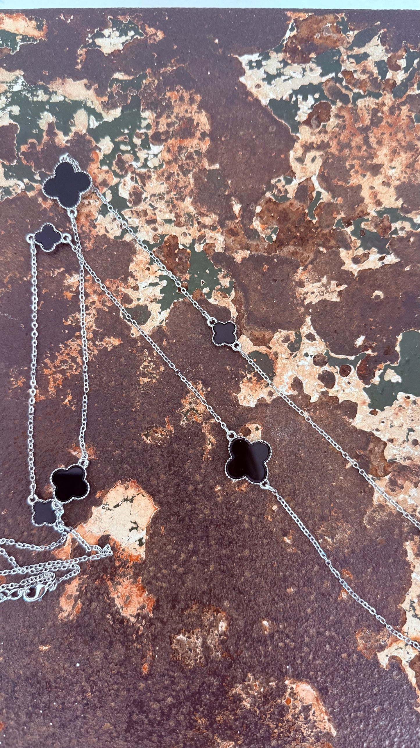 Chain clover silver