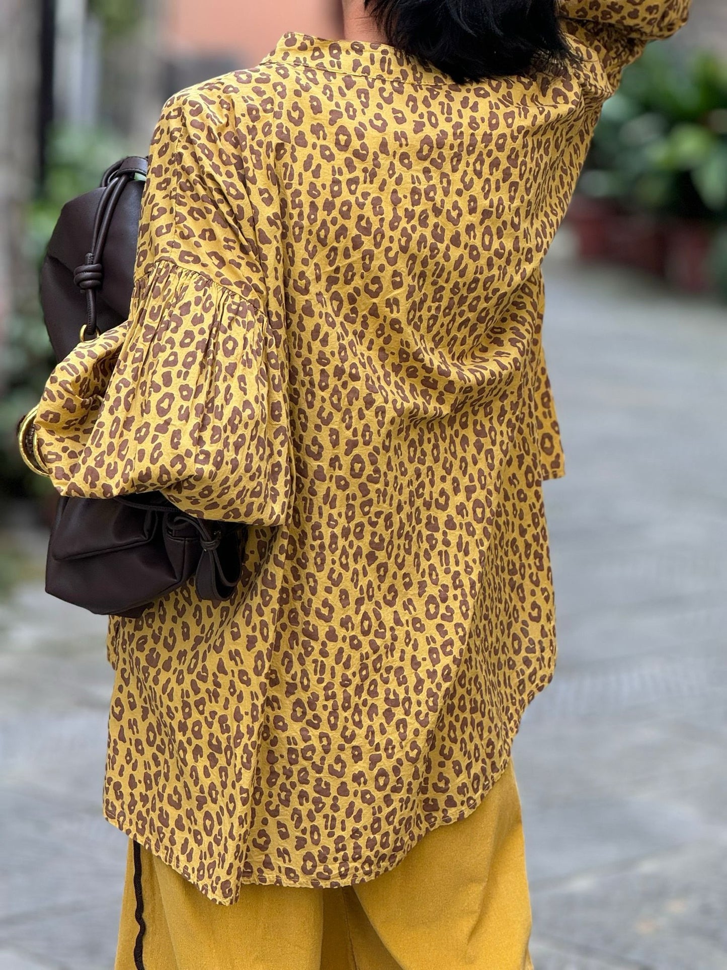 Blouse Lyra leo mustard