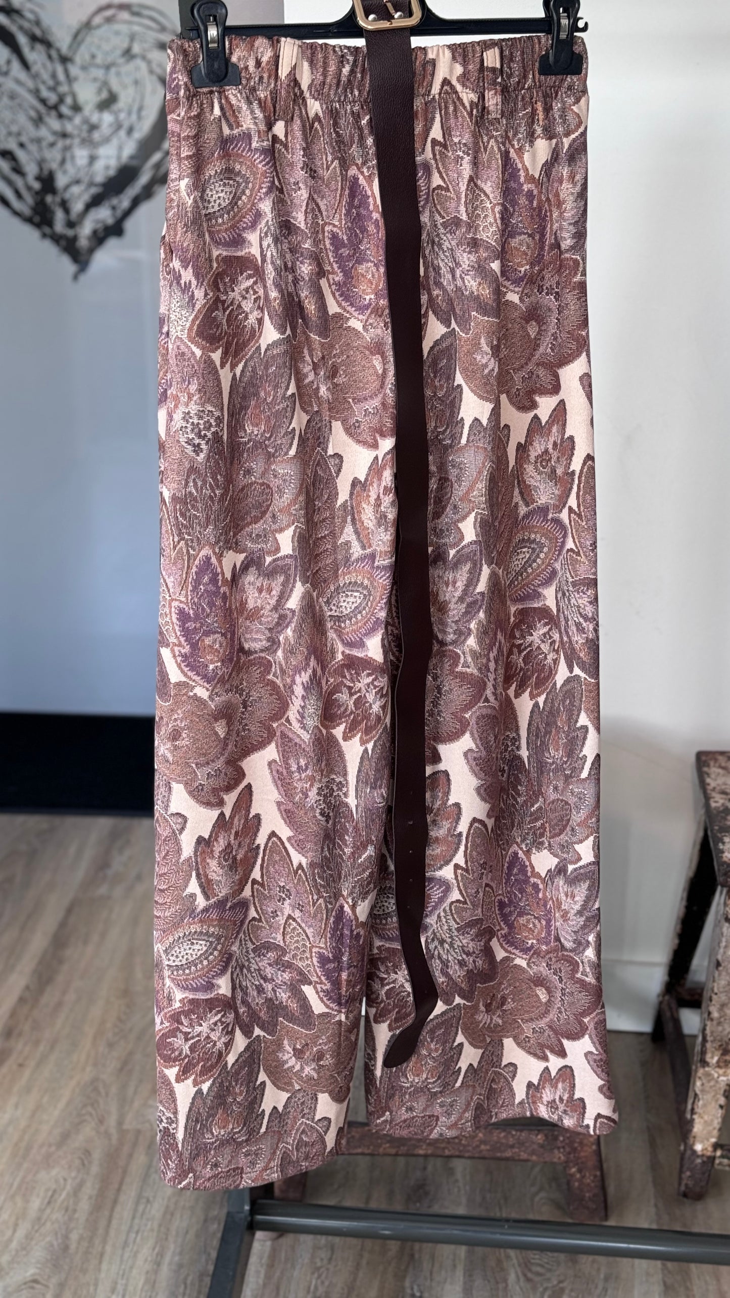 Pants Leona paisley sand