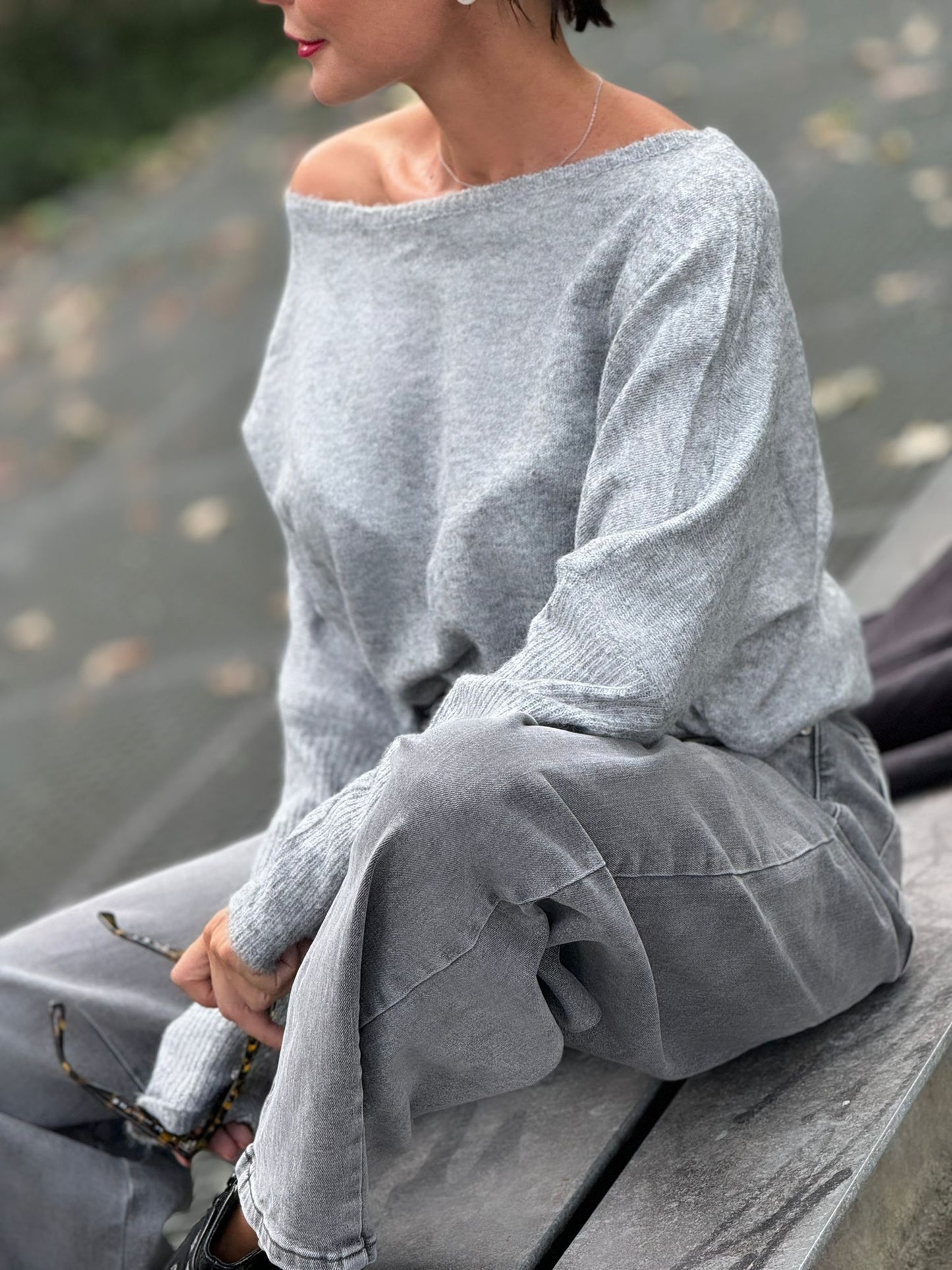 Pull Colette grey