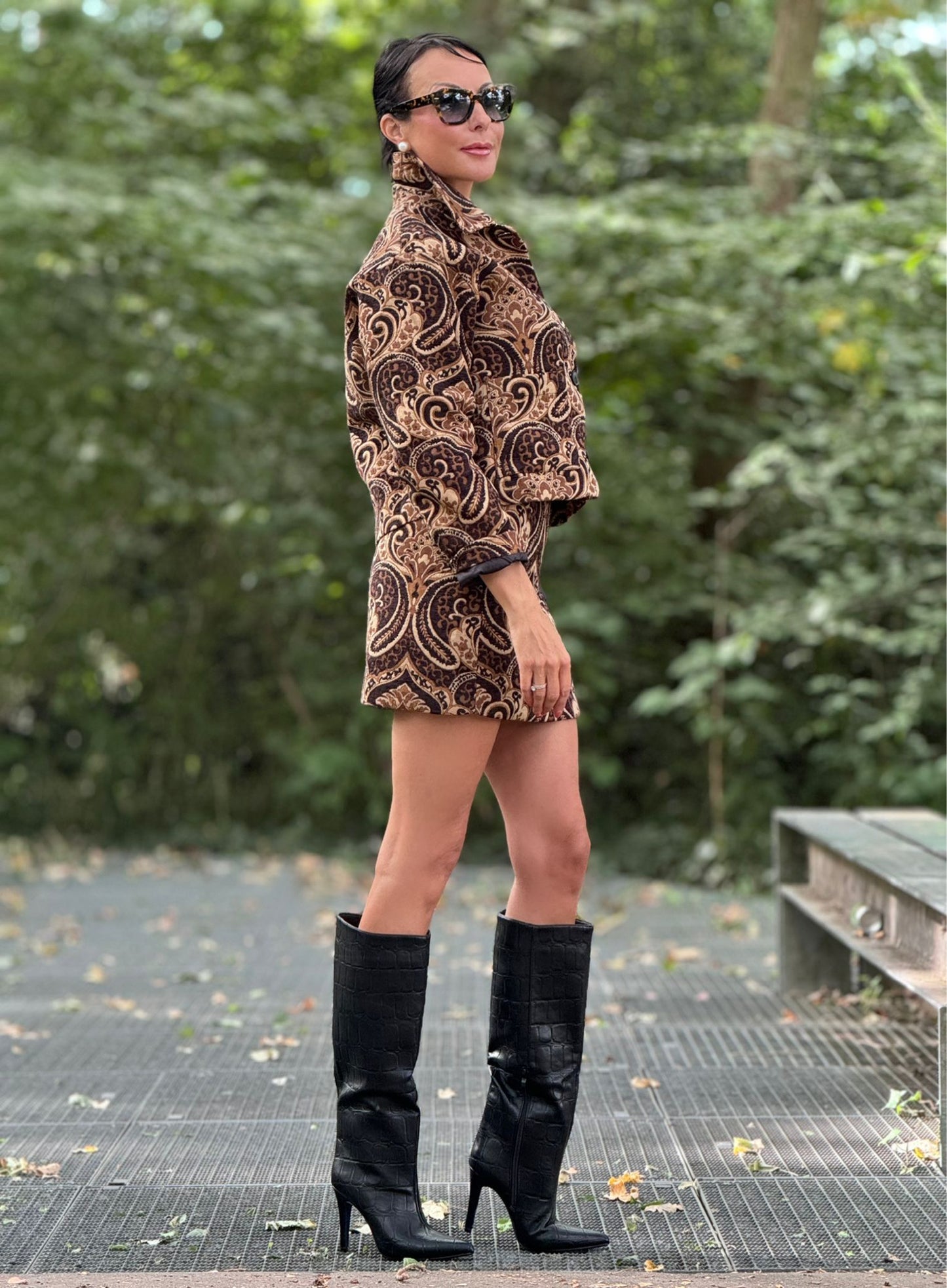 Skirt Scarlett choco