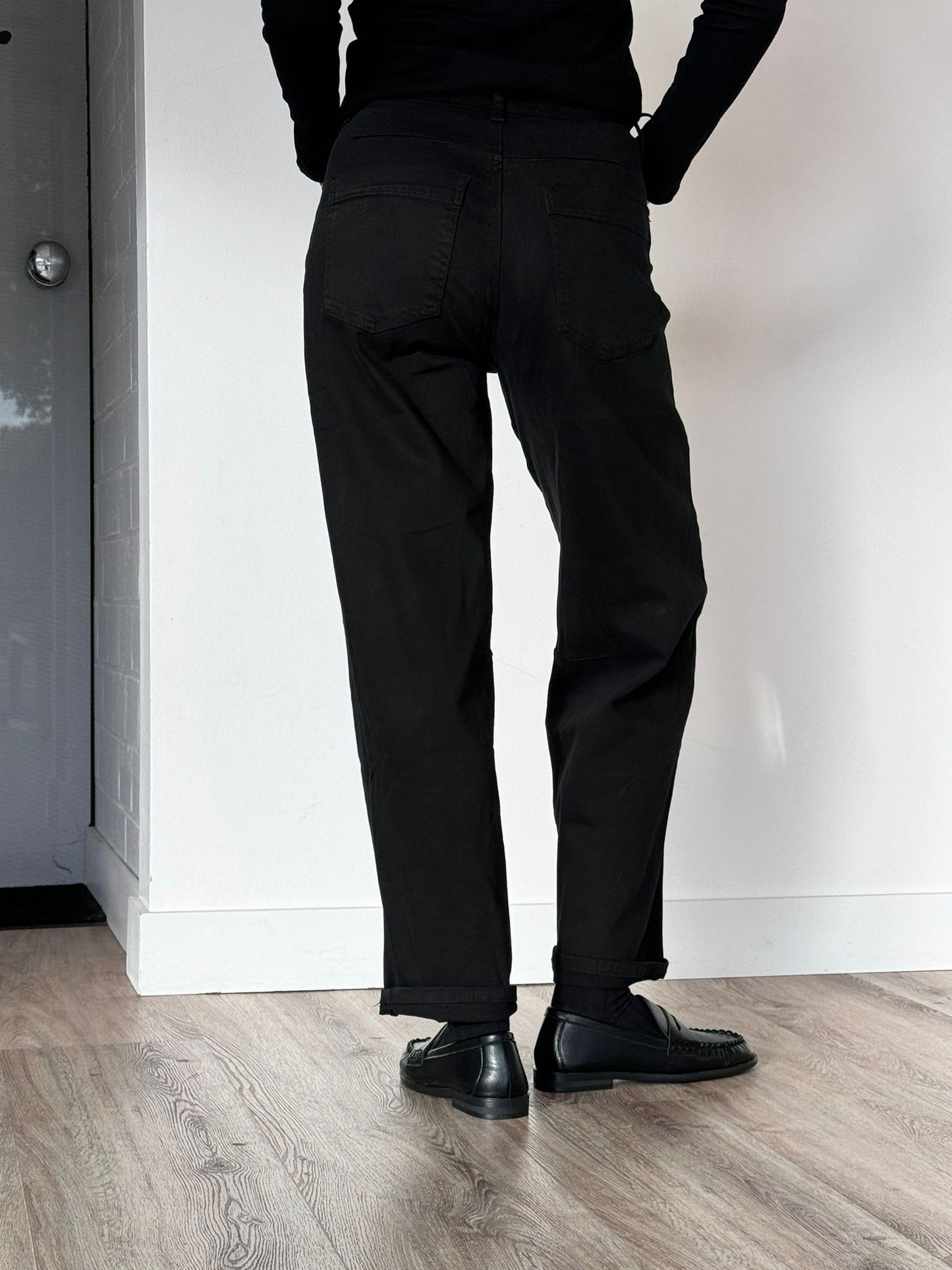 Pants jeans balloon black