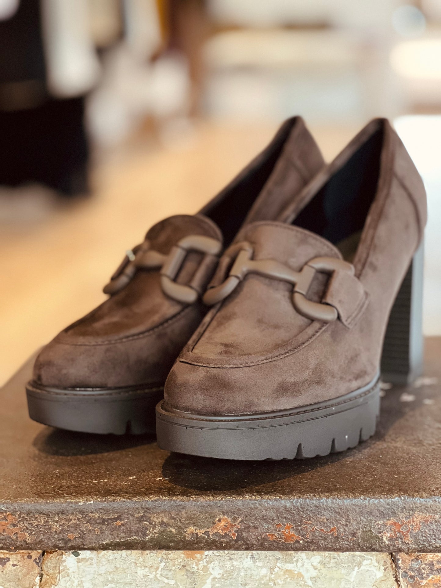 Loafer Nyx high taupe