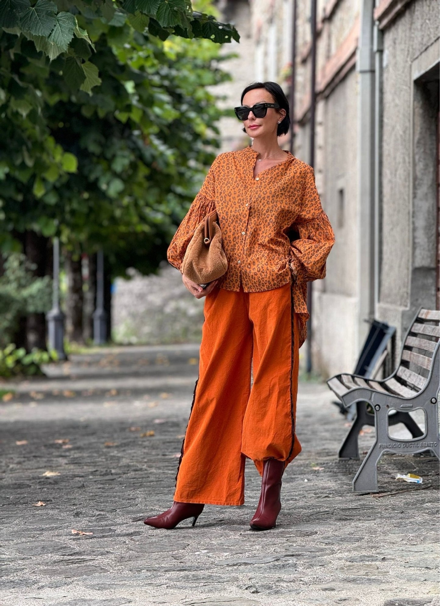 Pants Lyra tangerine