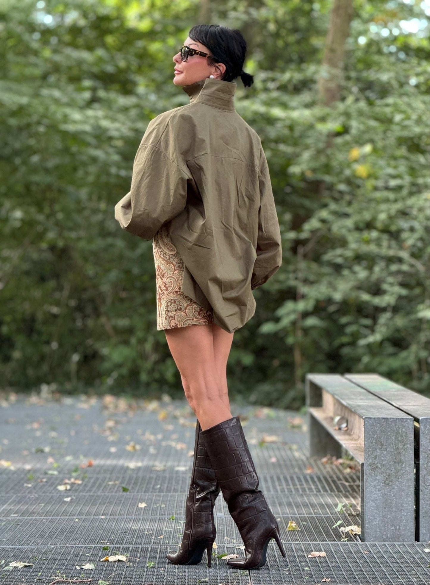 Skirt Scarlett green