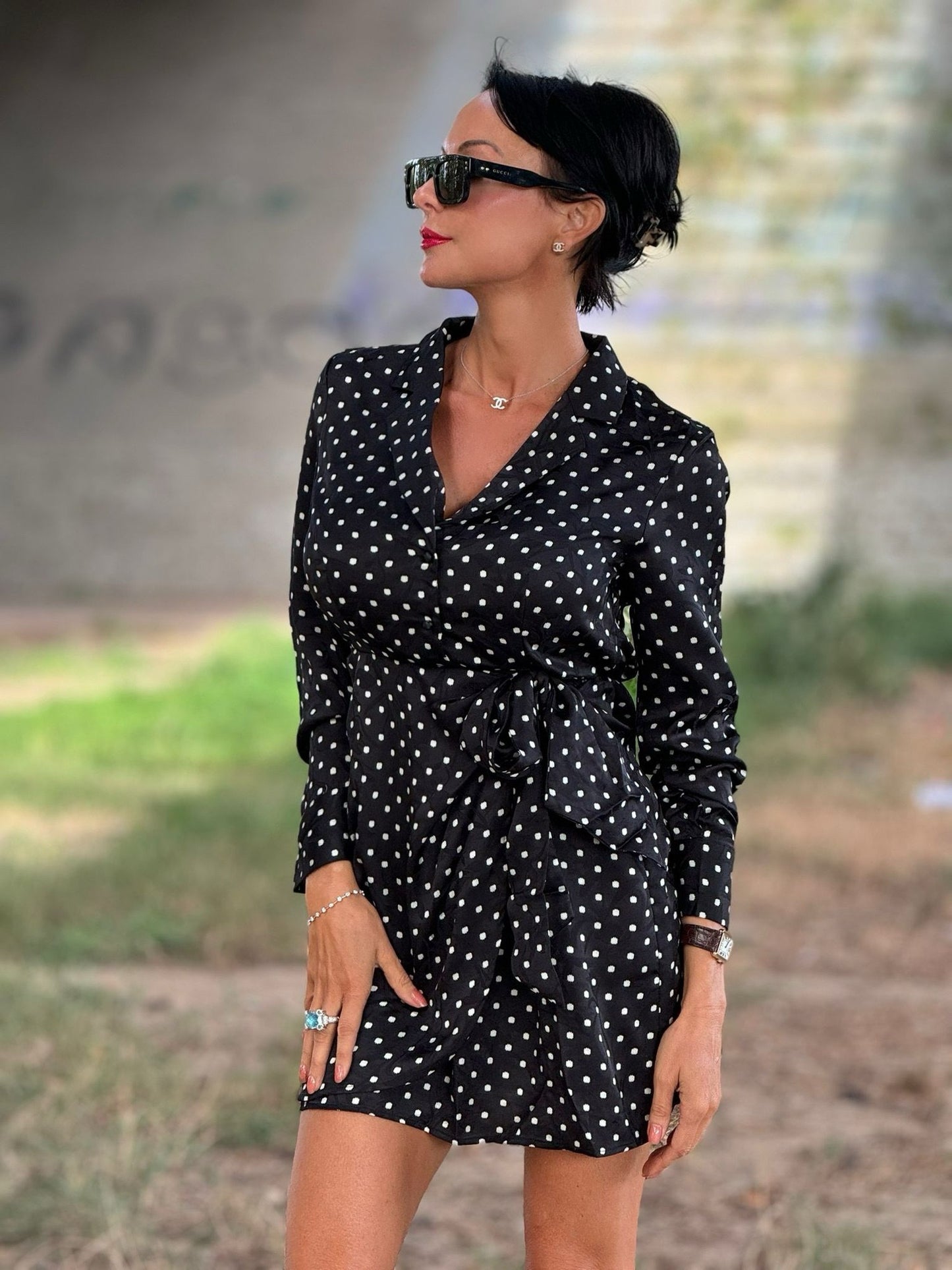Dress Selene polka dot