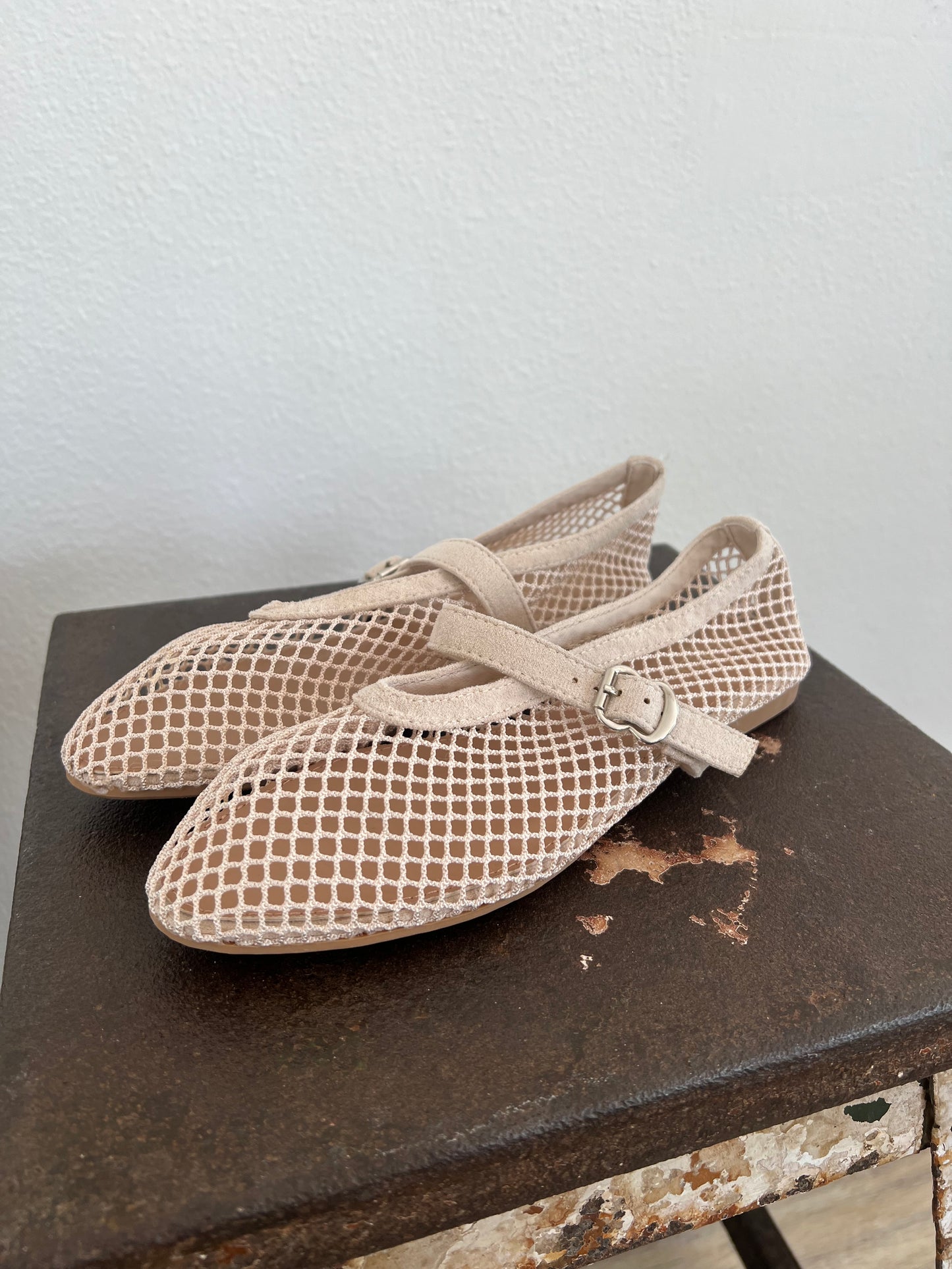 Ballerin fishnet sand