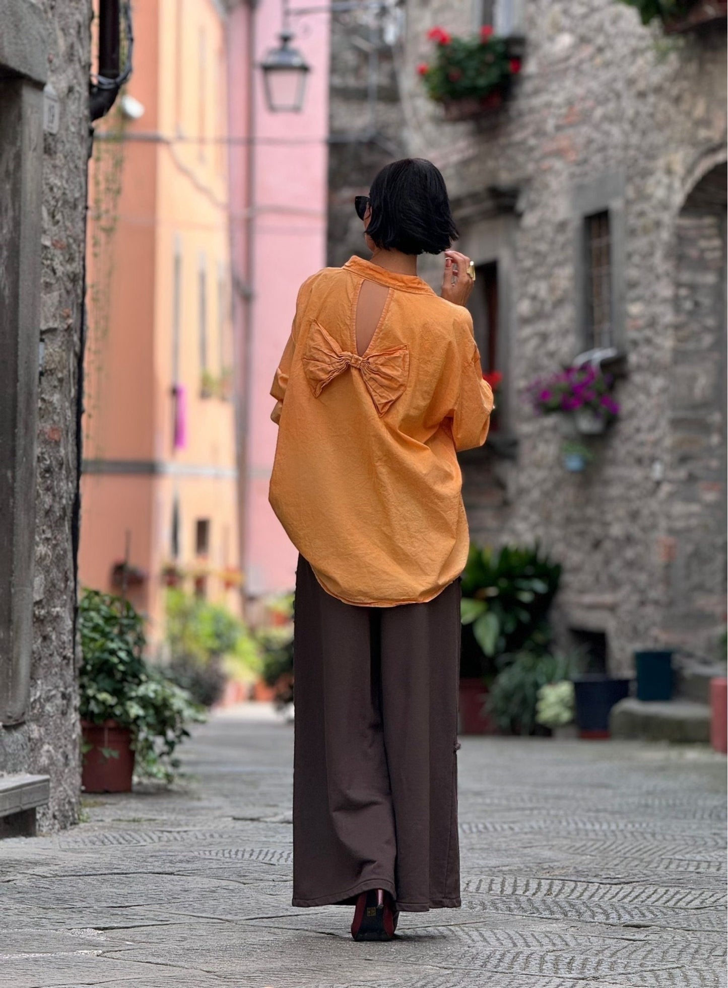 Blouse tangerine bowl