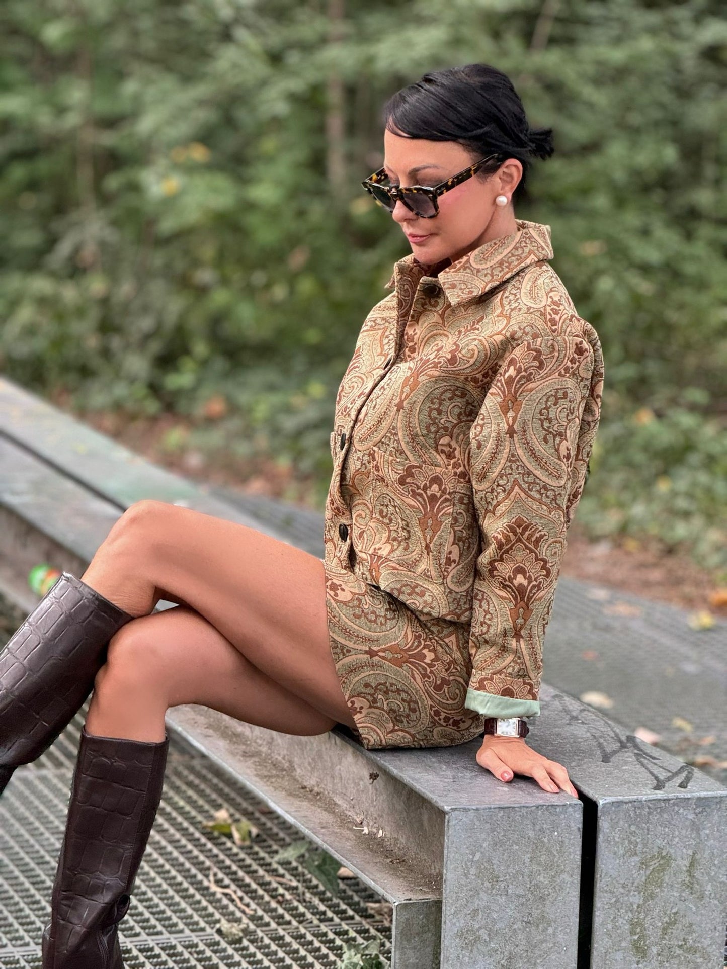 Skirt Scarlett green