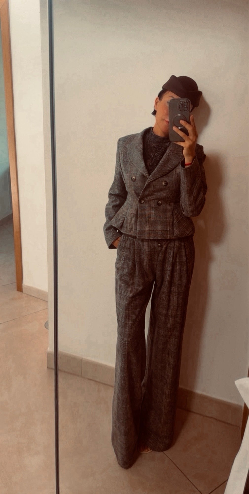 Jacket Vero tartan