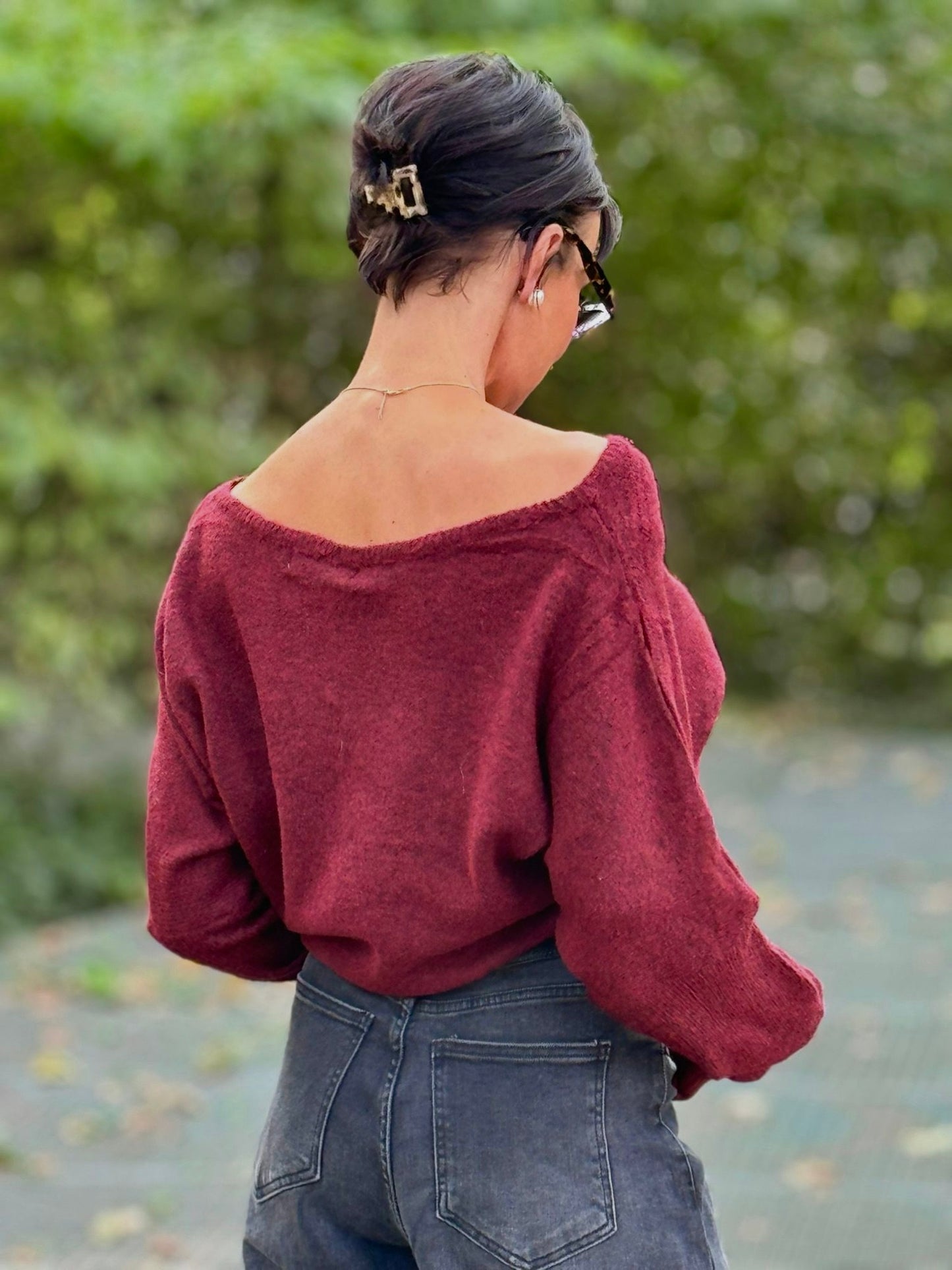 Pull Colette burgundy
