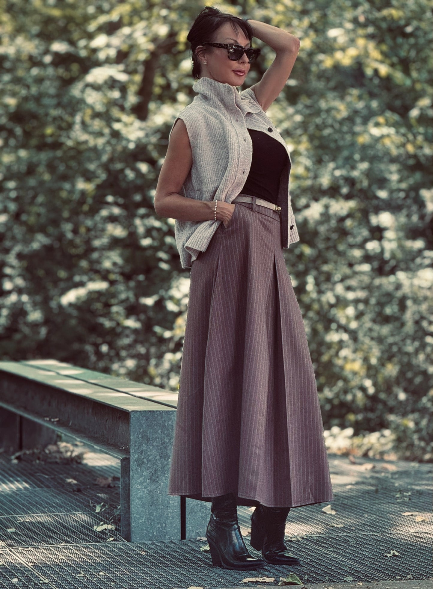 Pull Ella taupe