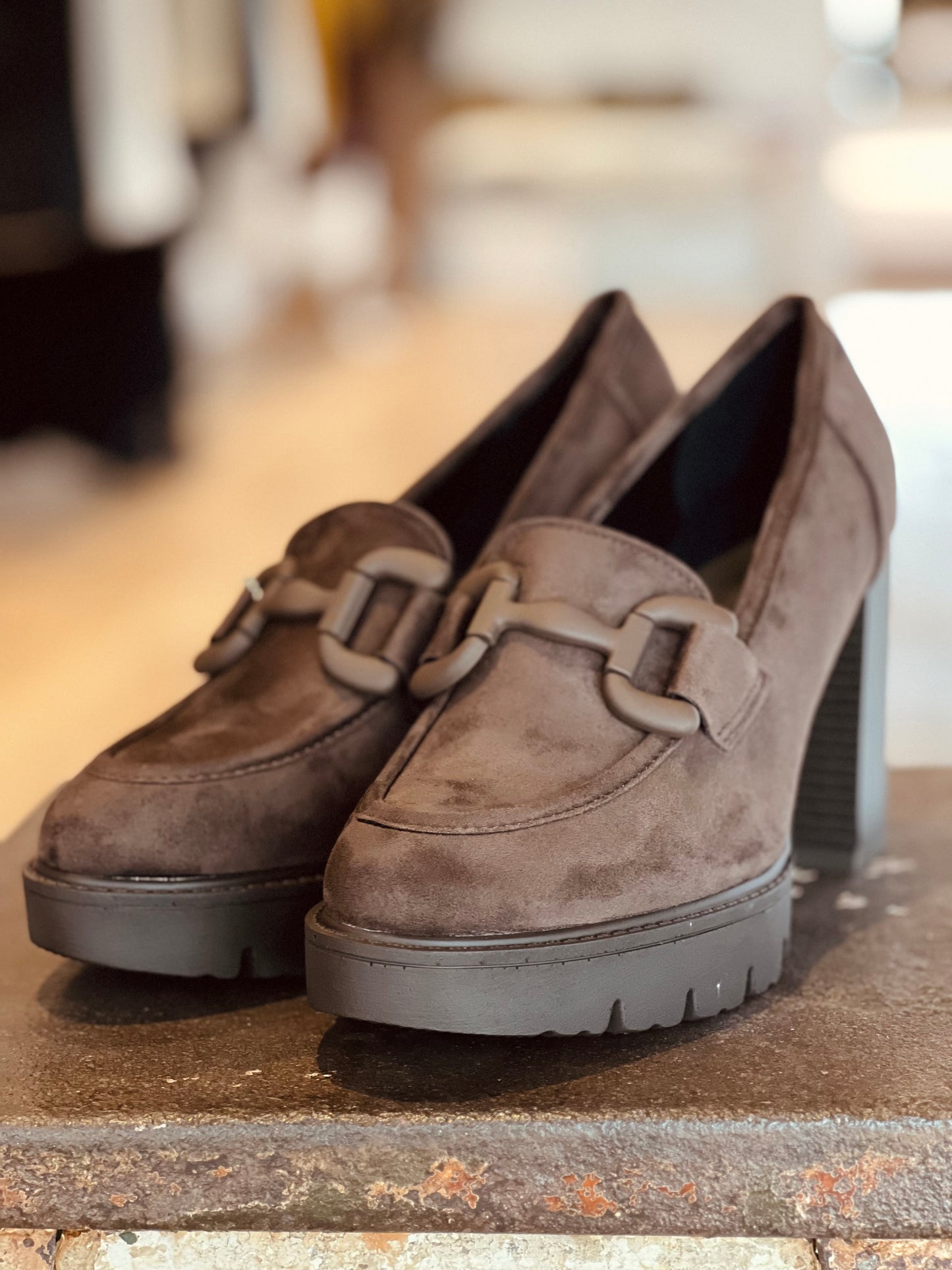 Loafer Nyx high taupe