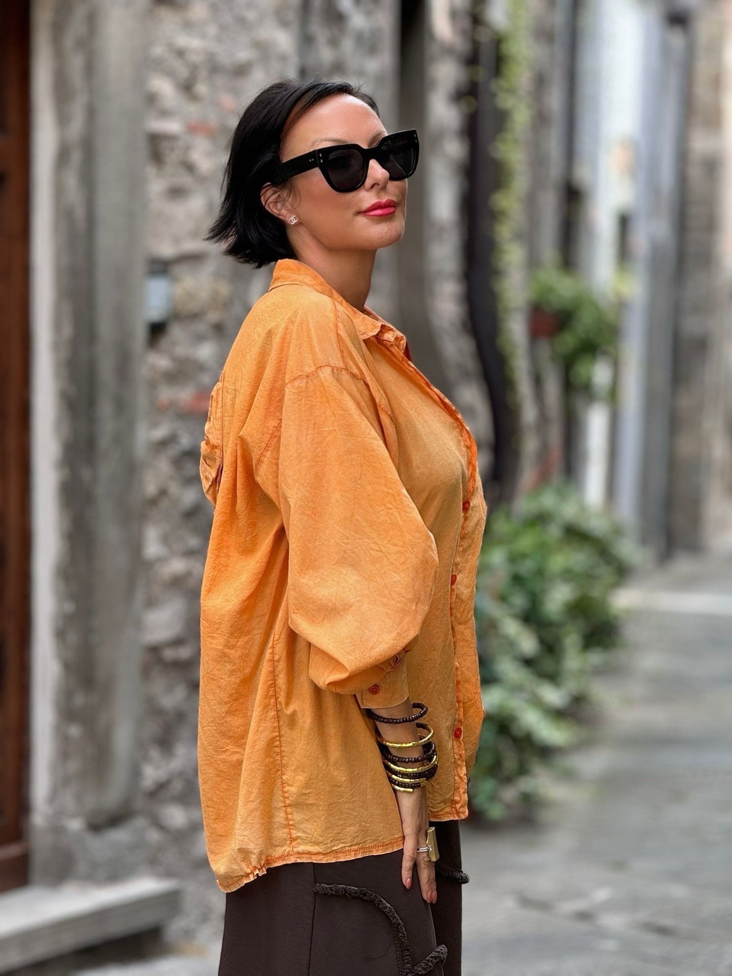 Blouse tangerine bowl
