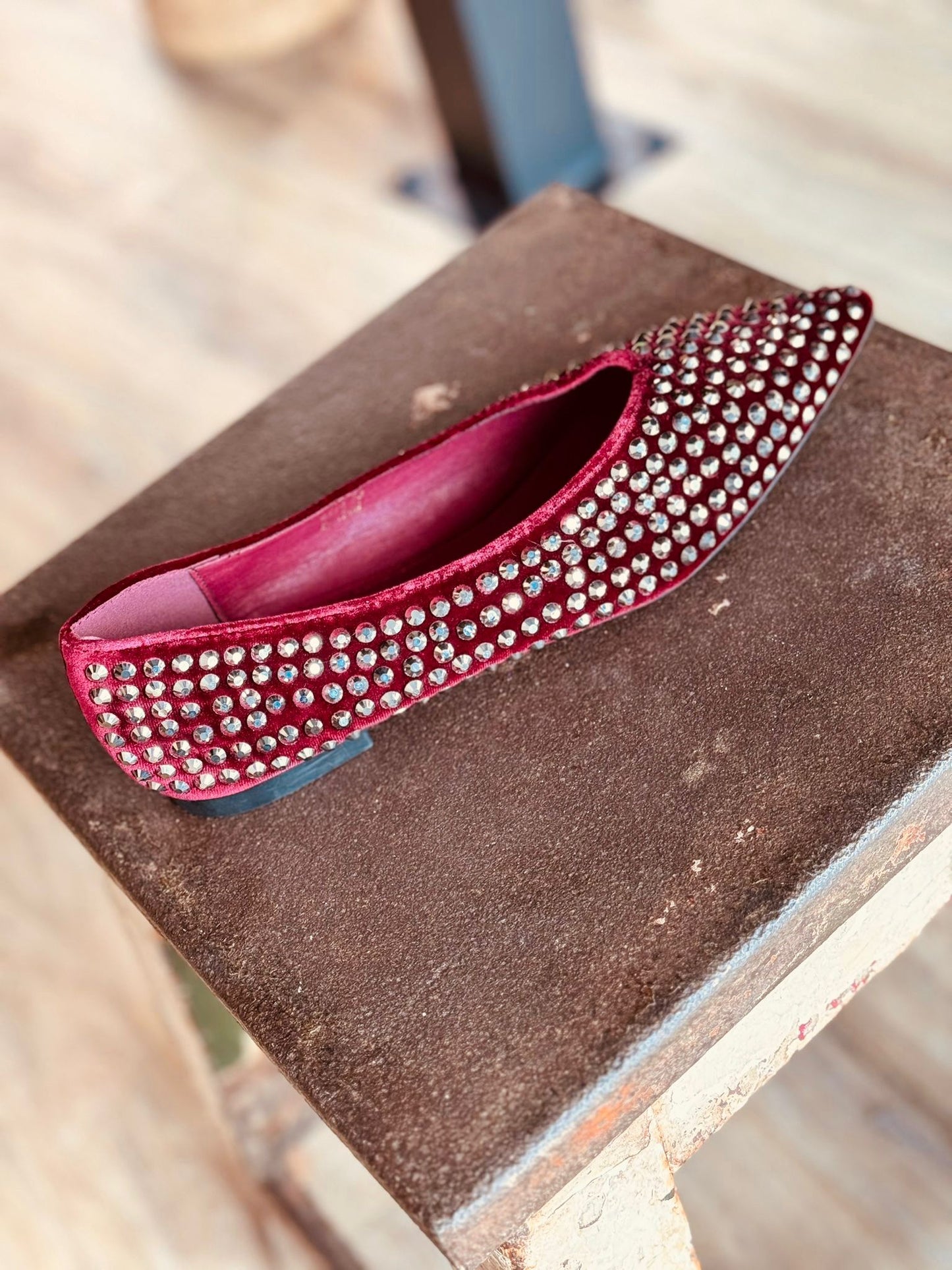 Ballerin sparkle burgundy