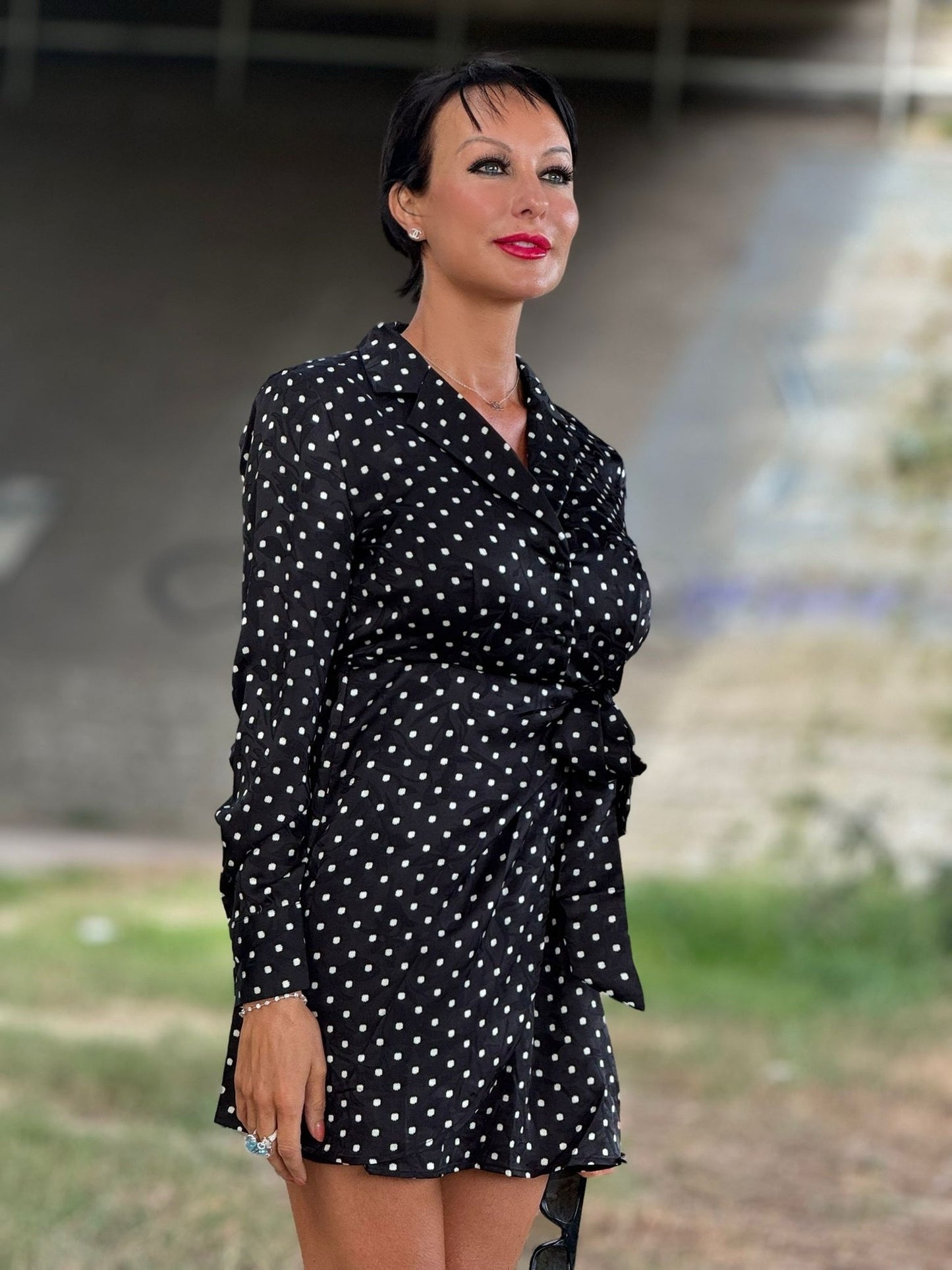 Dress Selene polka dot