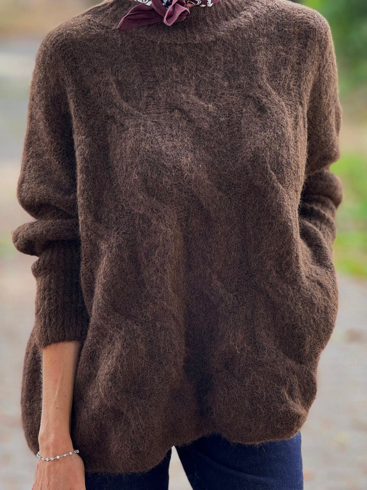 Pull Lou cable chocolate