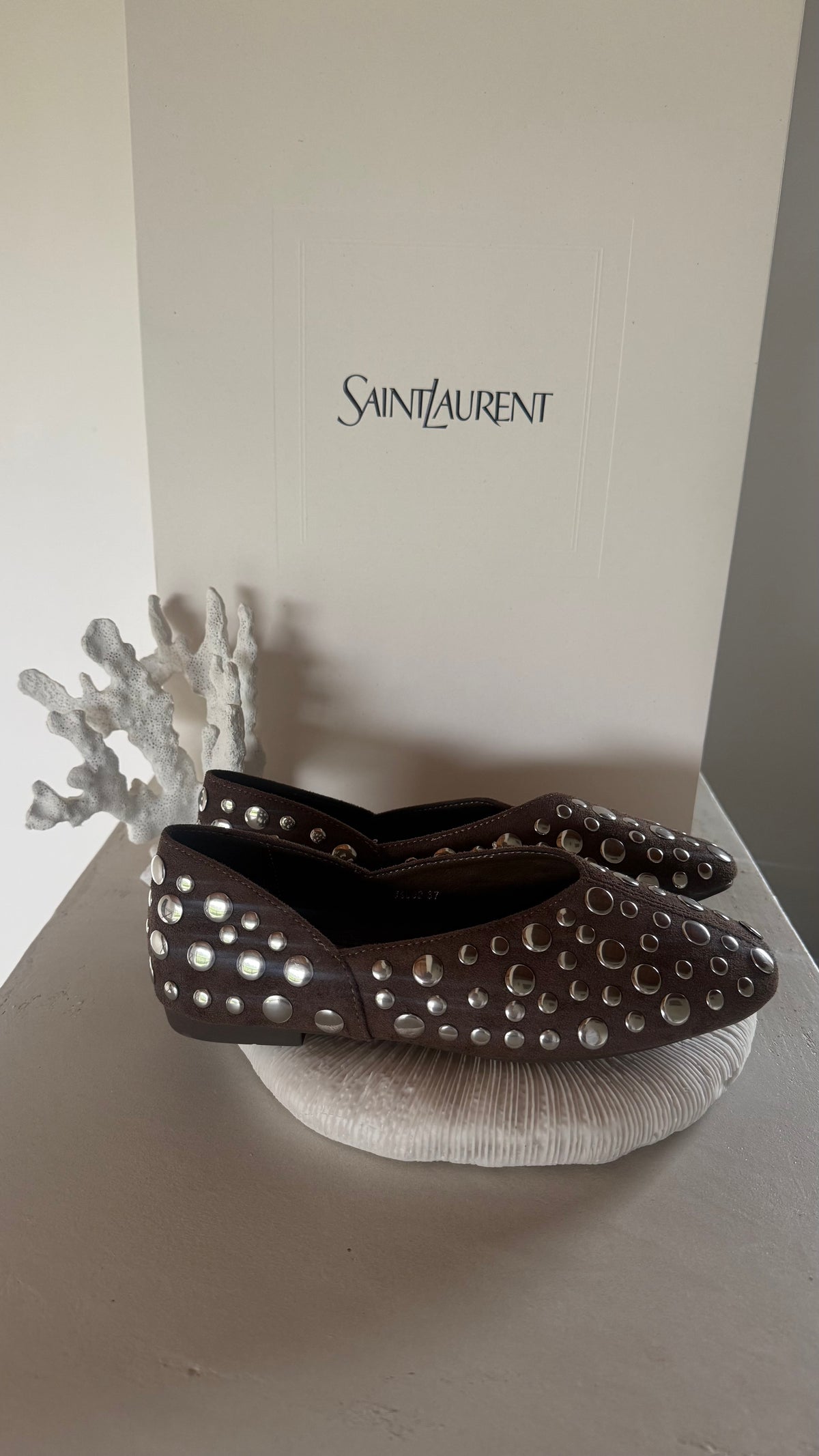 Ballerin Zita studs taupe