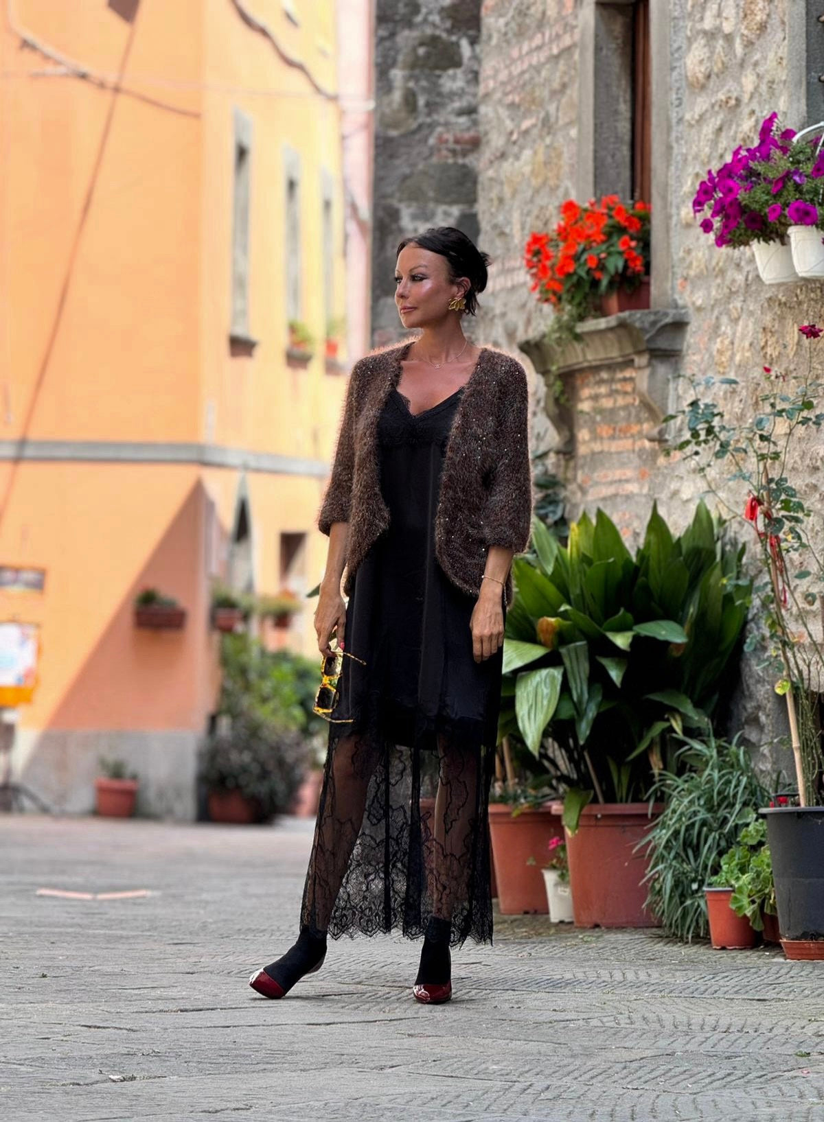 Cardigan Ember chocolate
