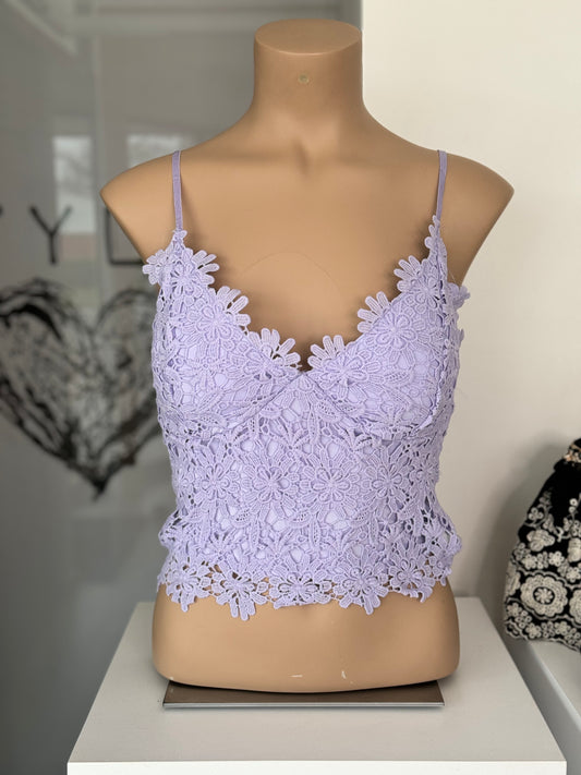 Top lace magritte lila