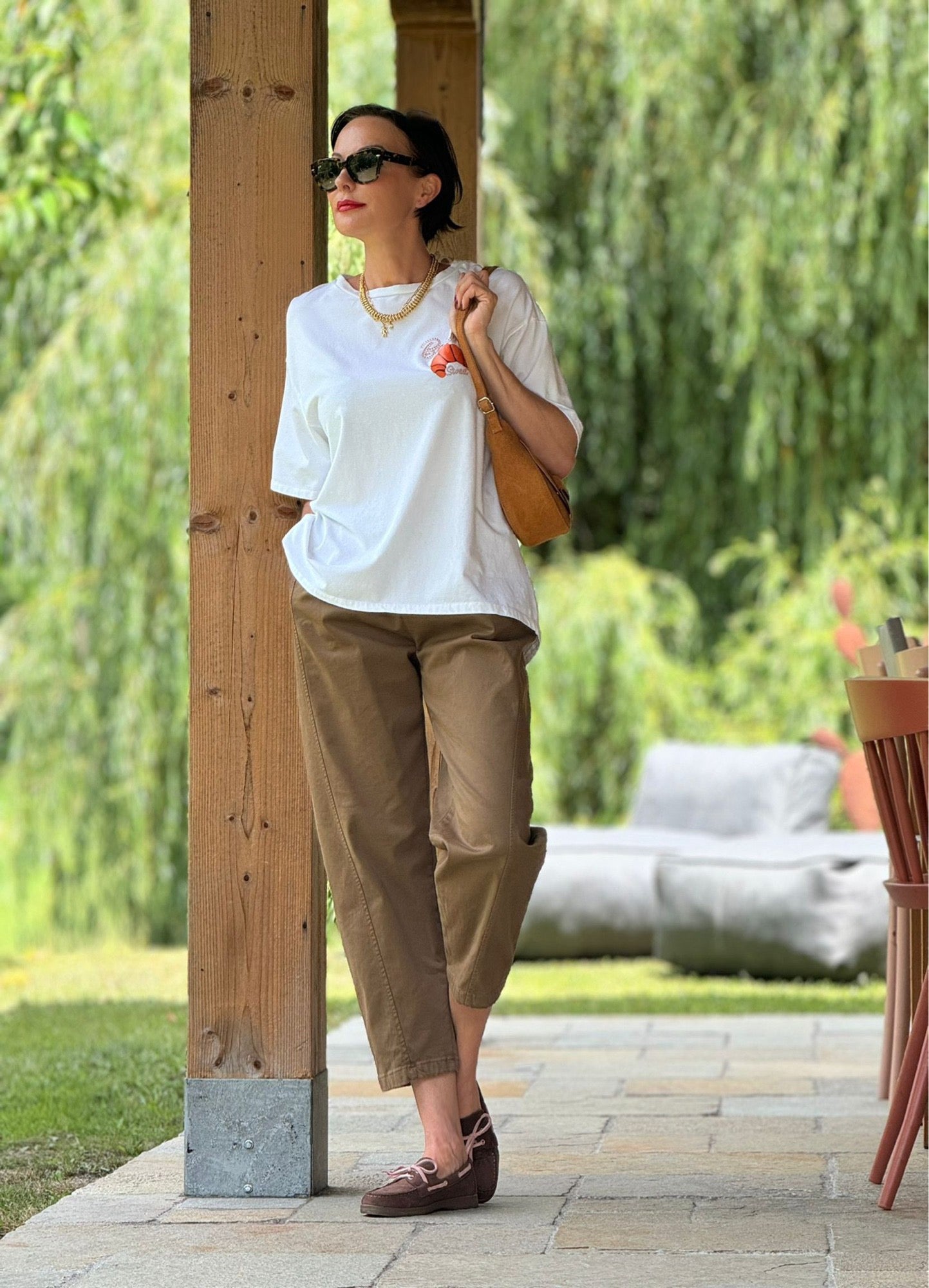 Boat shoe brown