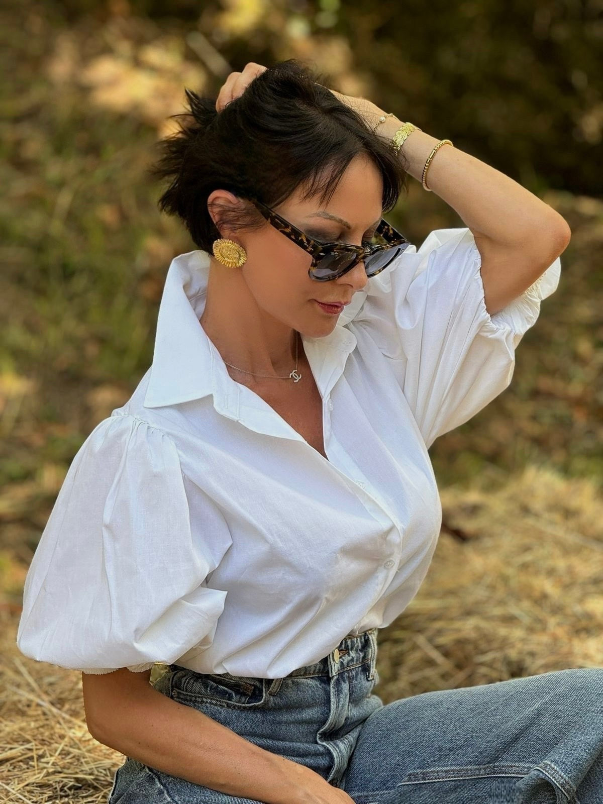 Blouse Linden white