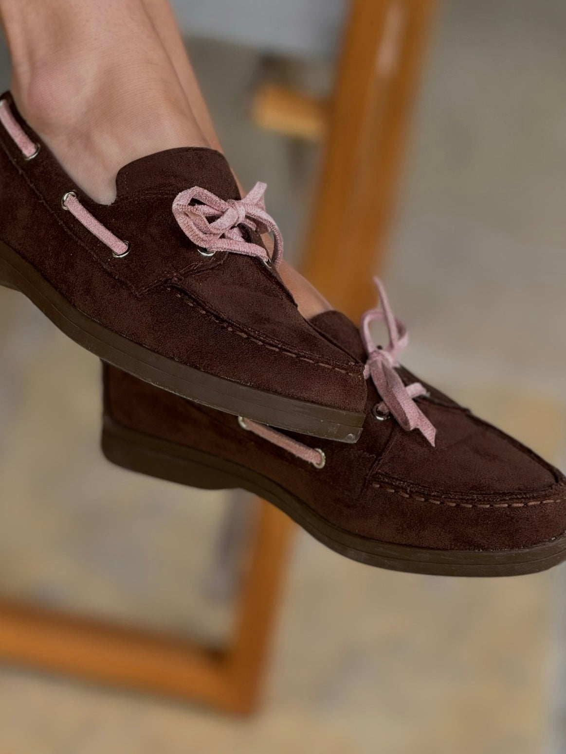 Boat shoe brown