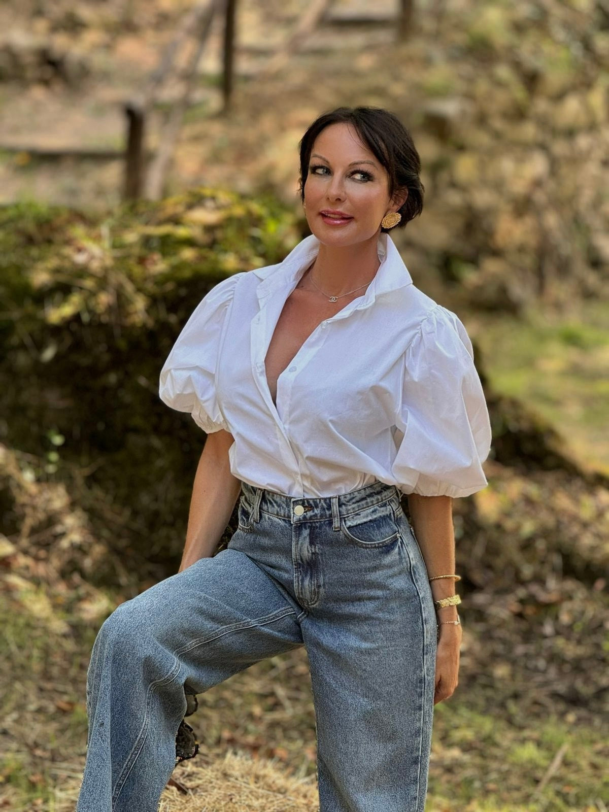 Blouse Linden white