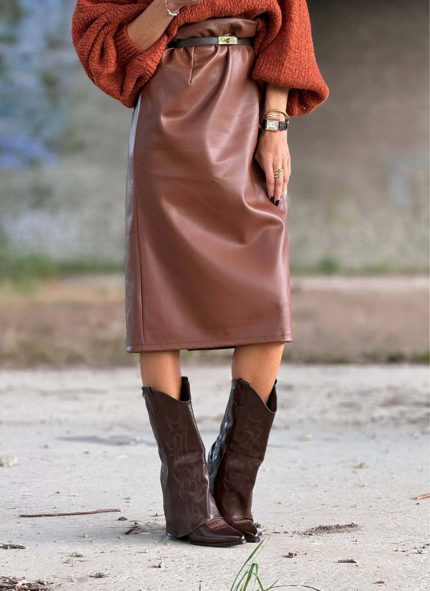 Skirt Manuela LL camel
