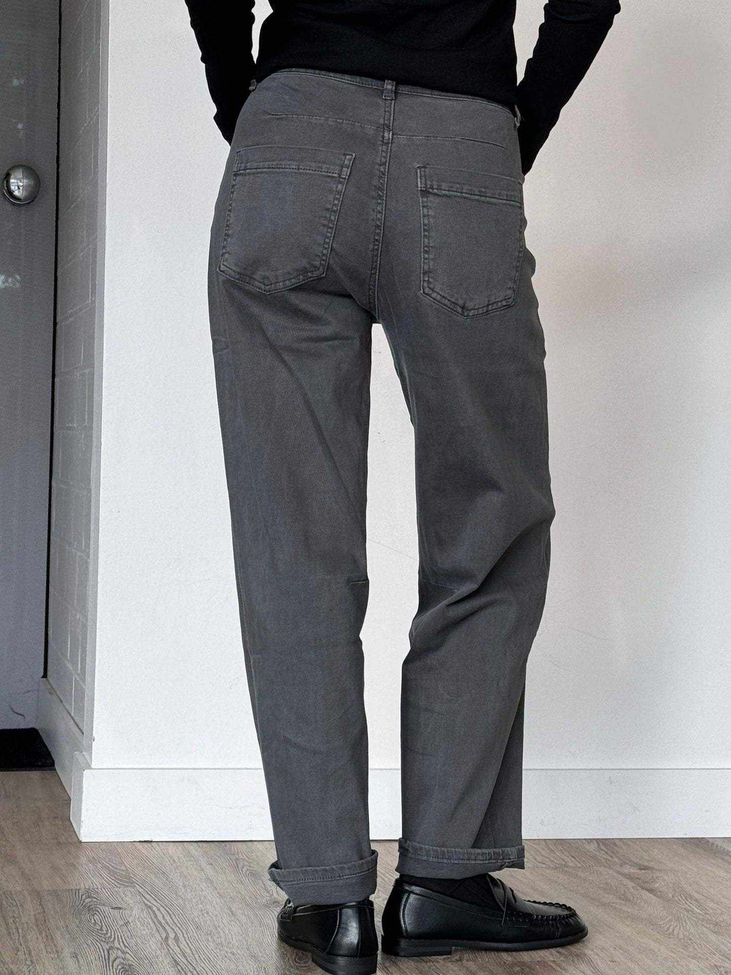 Pants jeans balloon grey