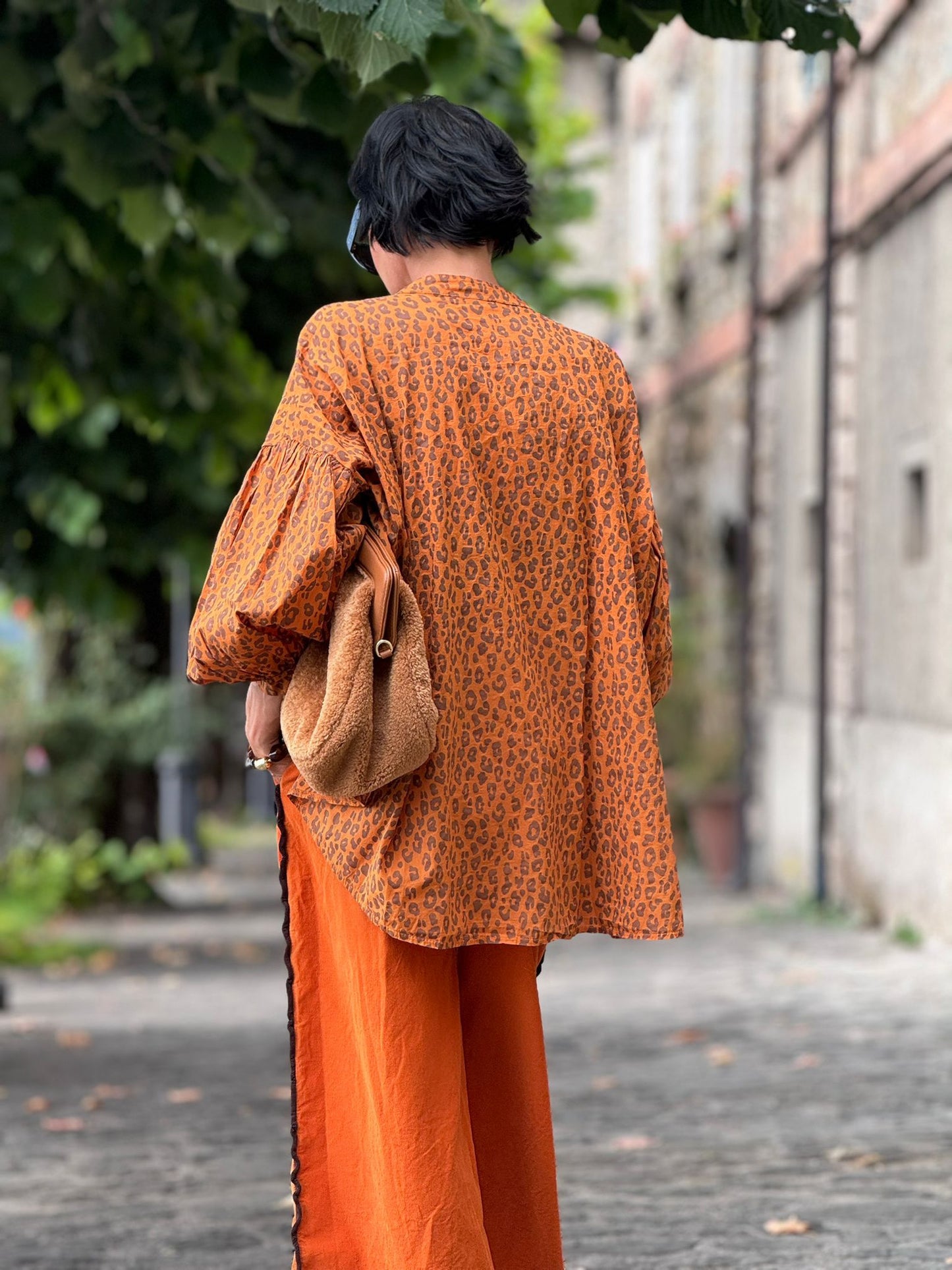 Blouse Lyra leo tangerine