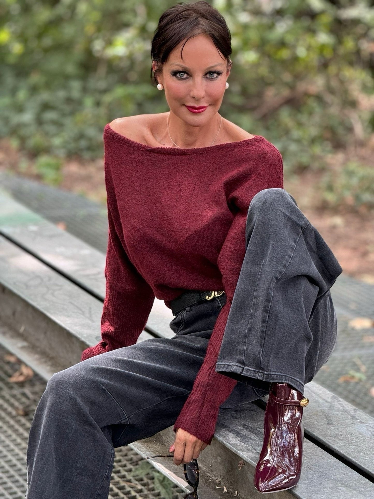 Pull Colette burgundy