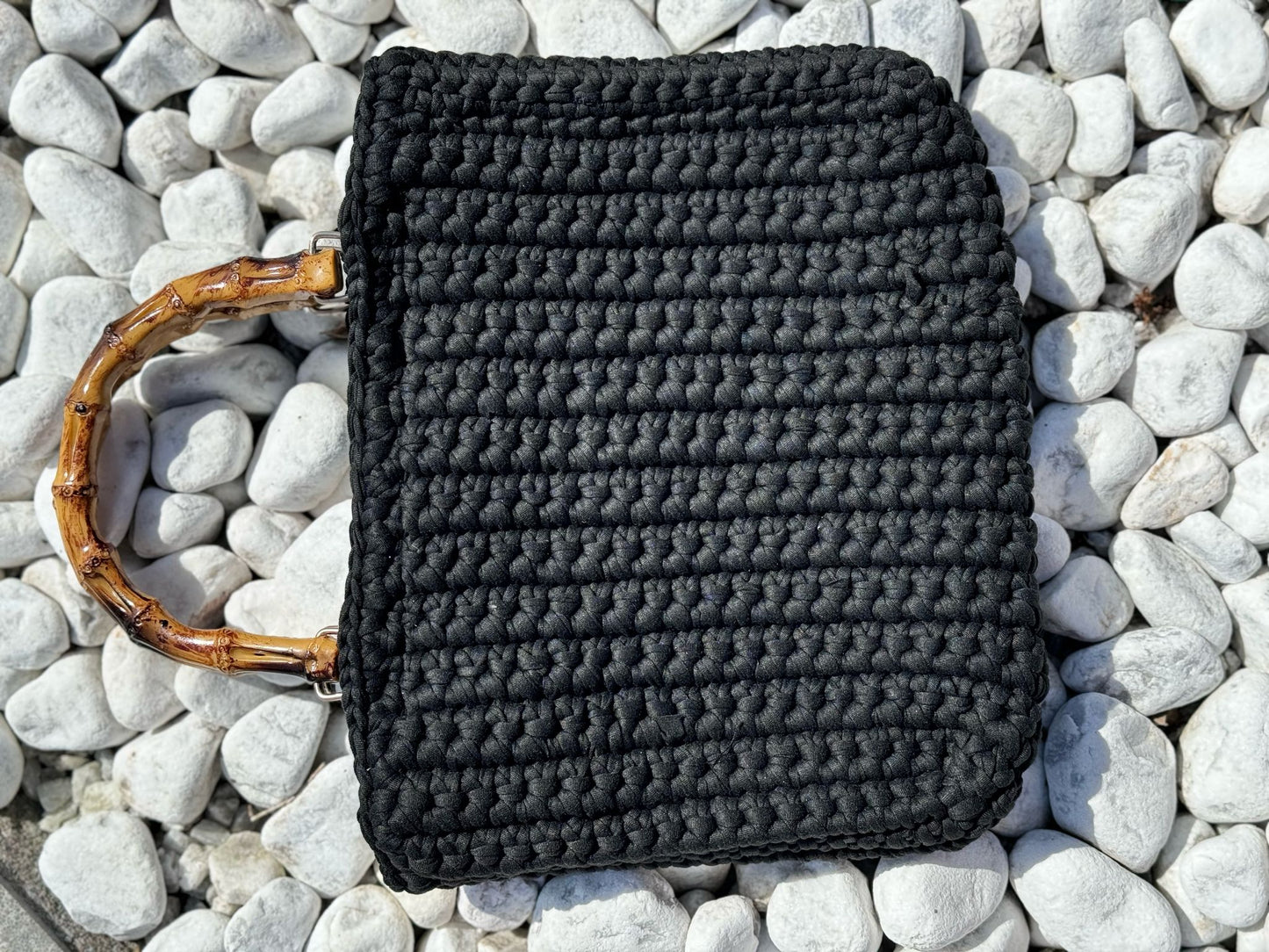 Bag crochet black