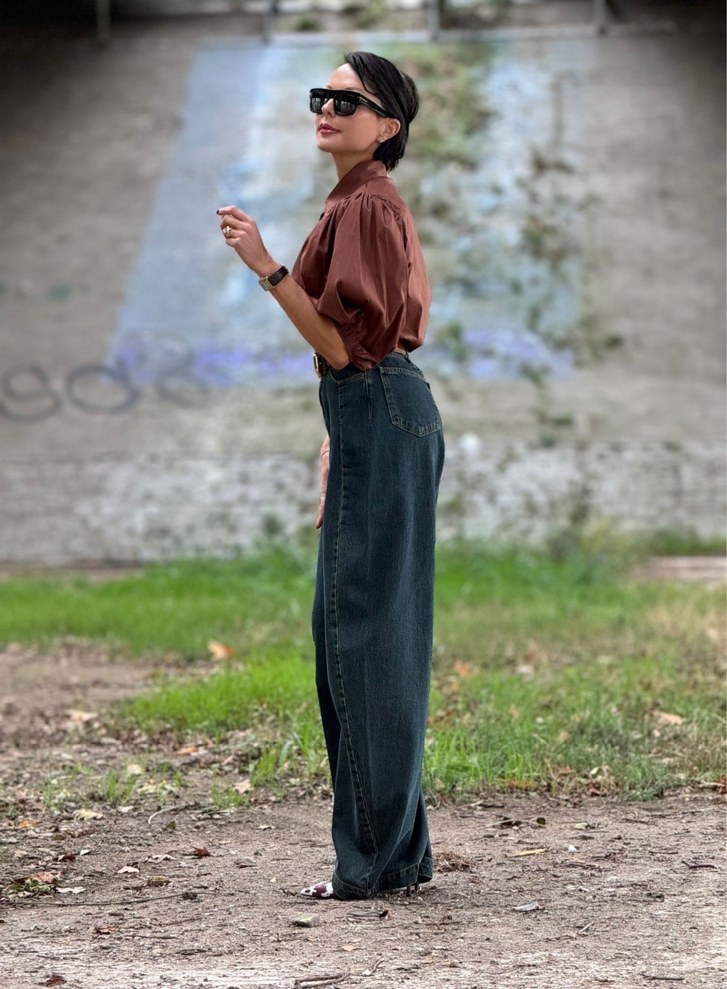 Blouse Linden camel