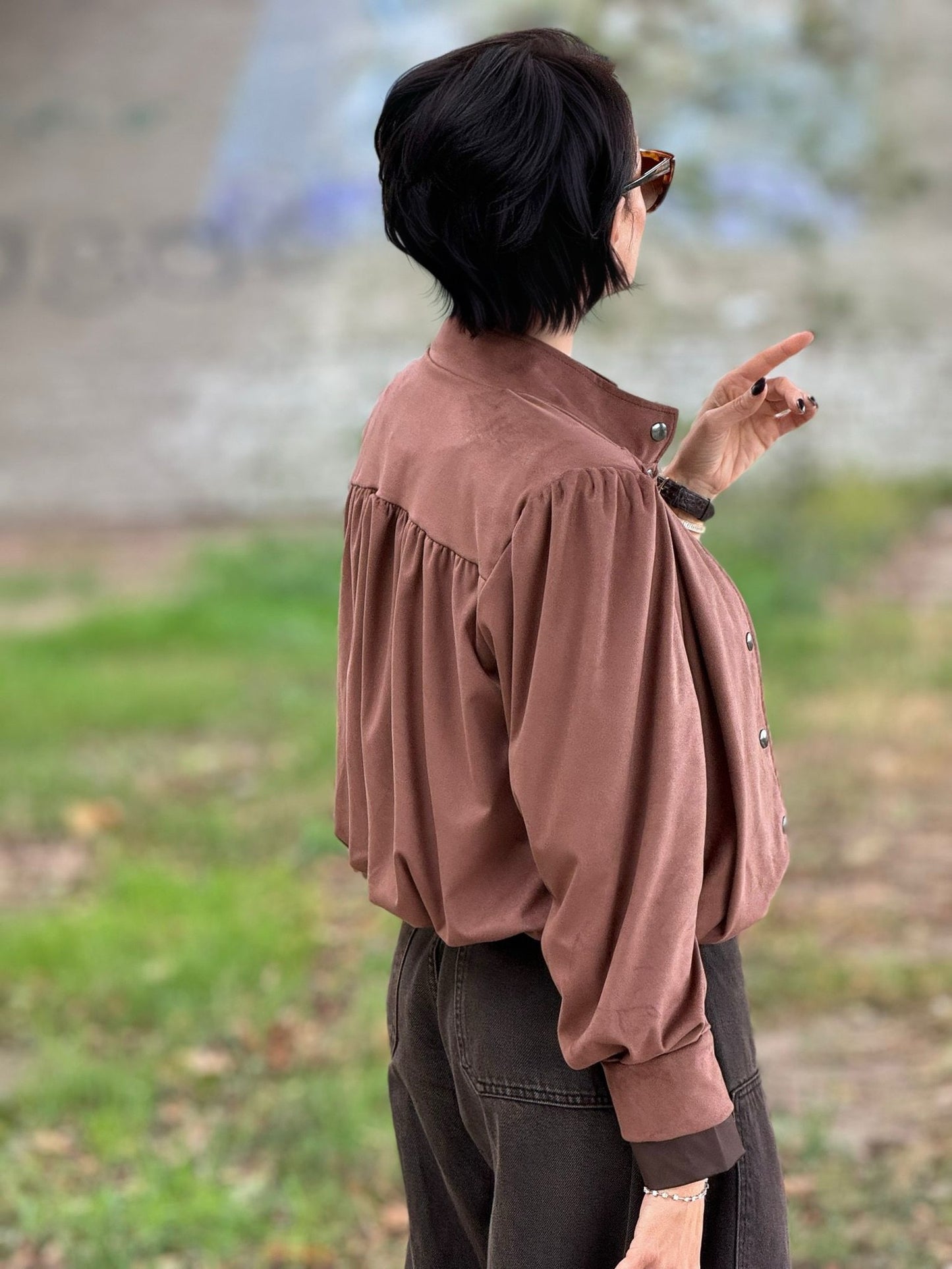 Jacket Crystal daim