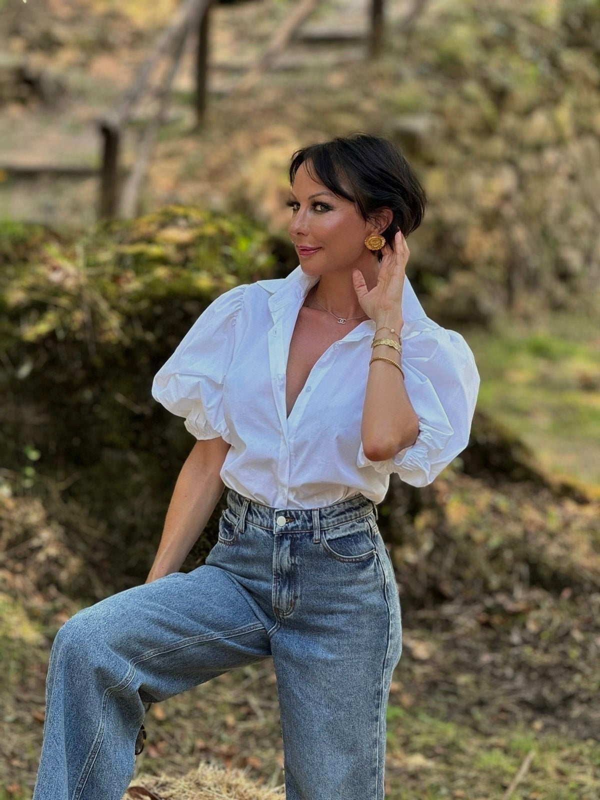 Blouse Linden white