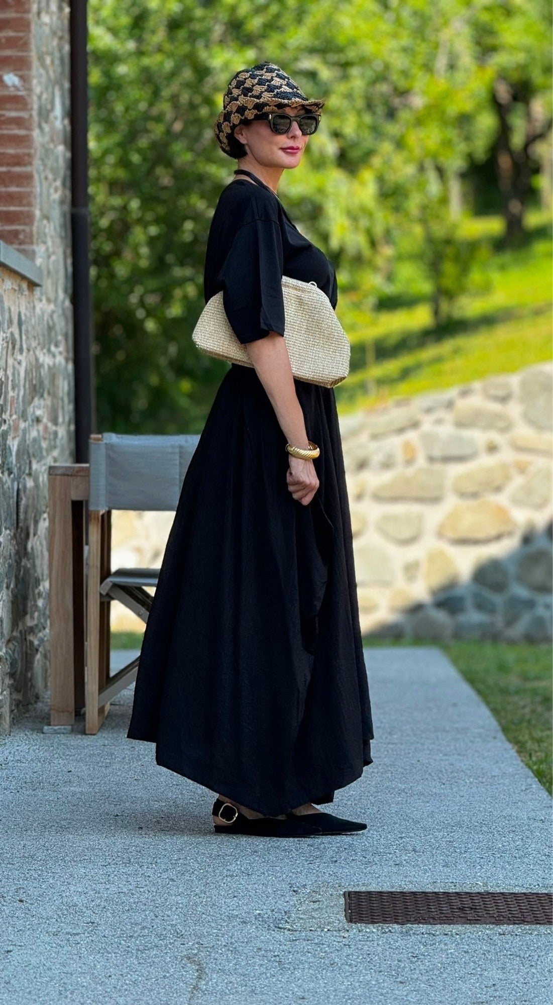 Skirt Margritte black