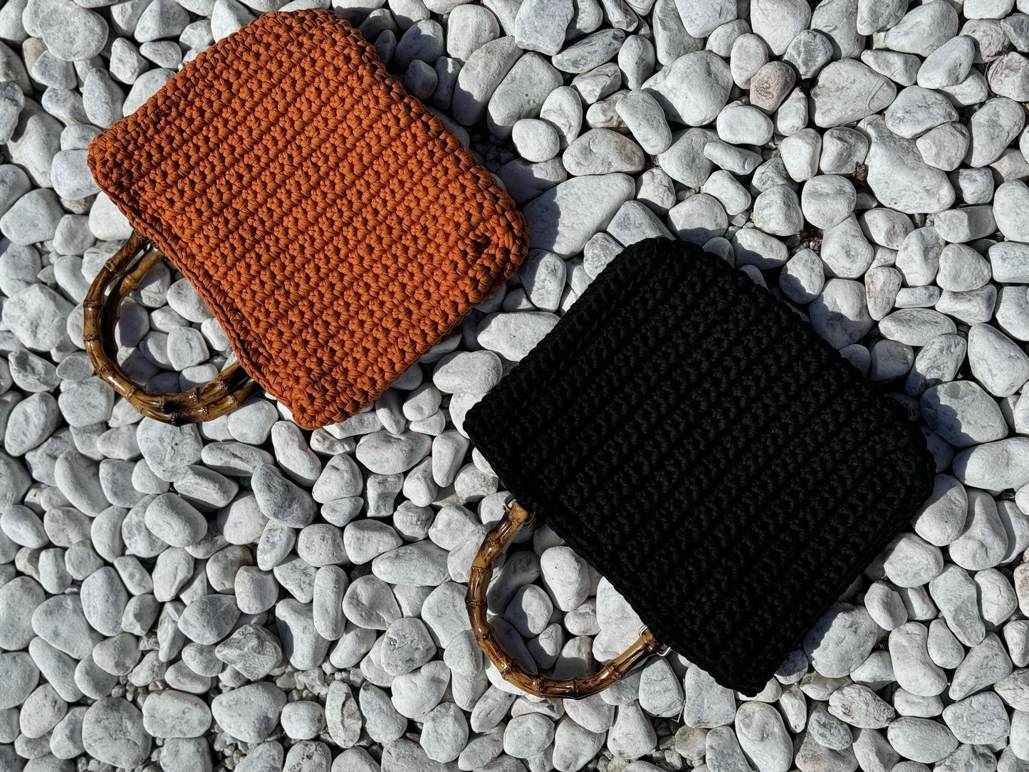 Bag crochet black