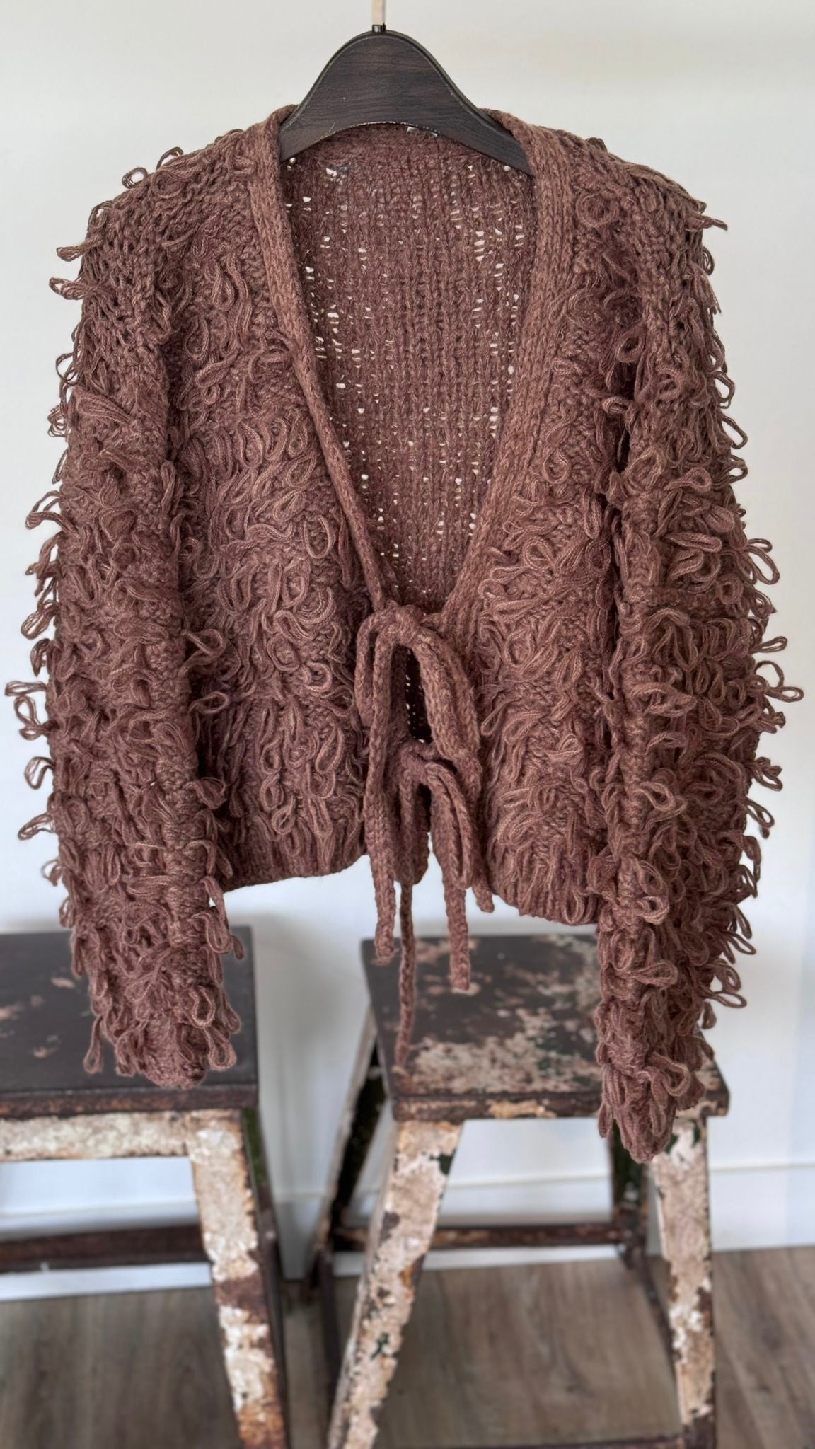 Cardigan Donna mocca