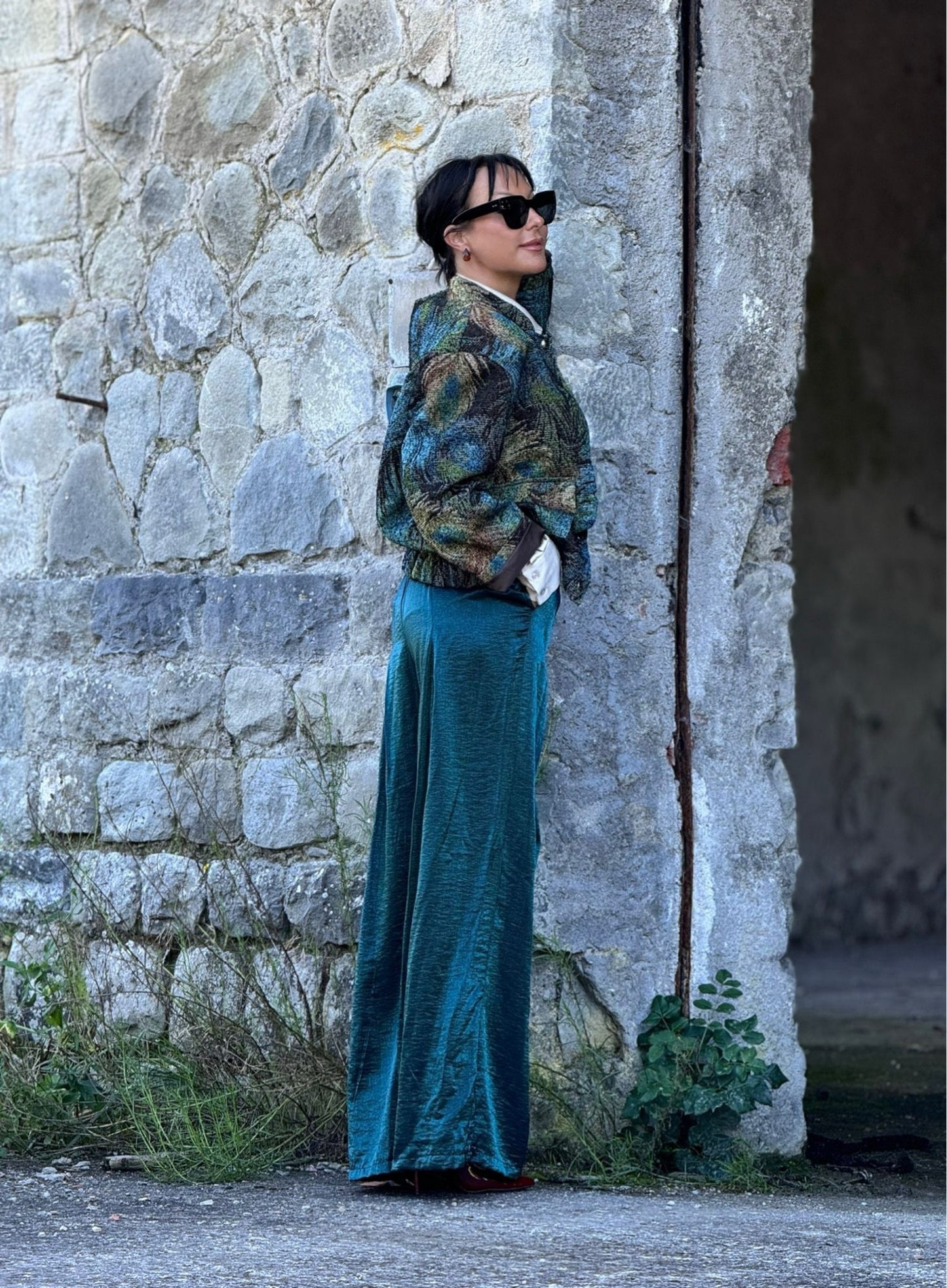 Pants petrol