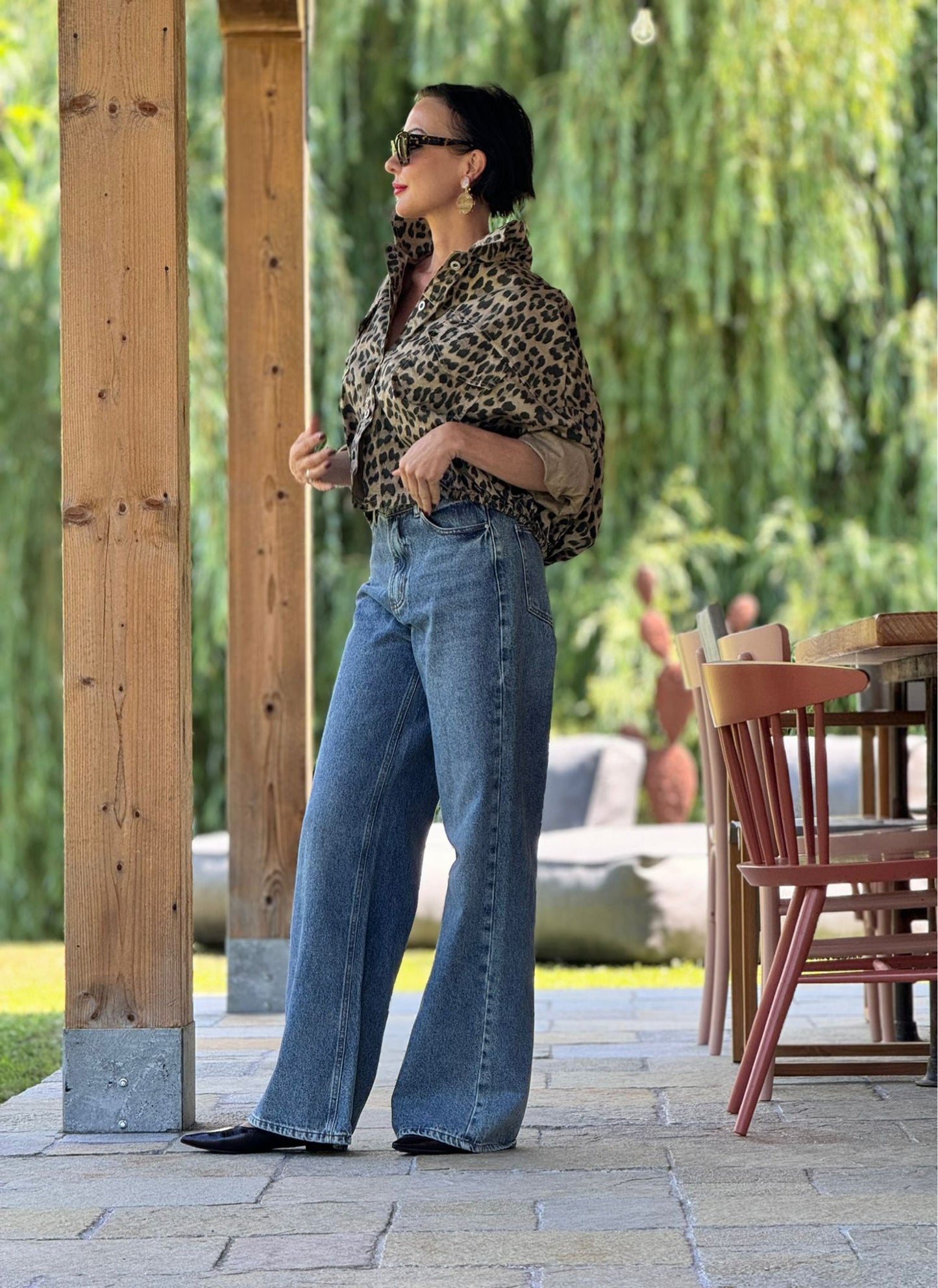 Jacket Forest leopard