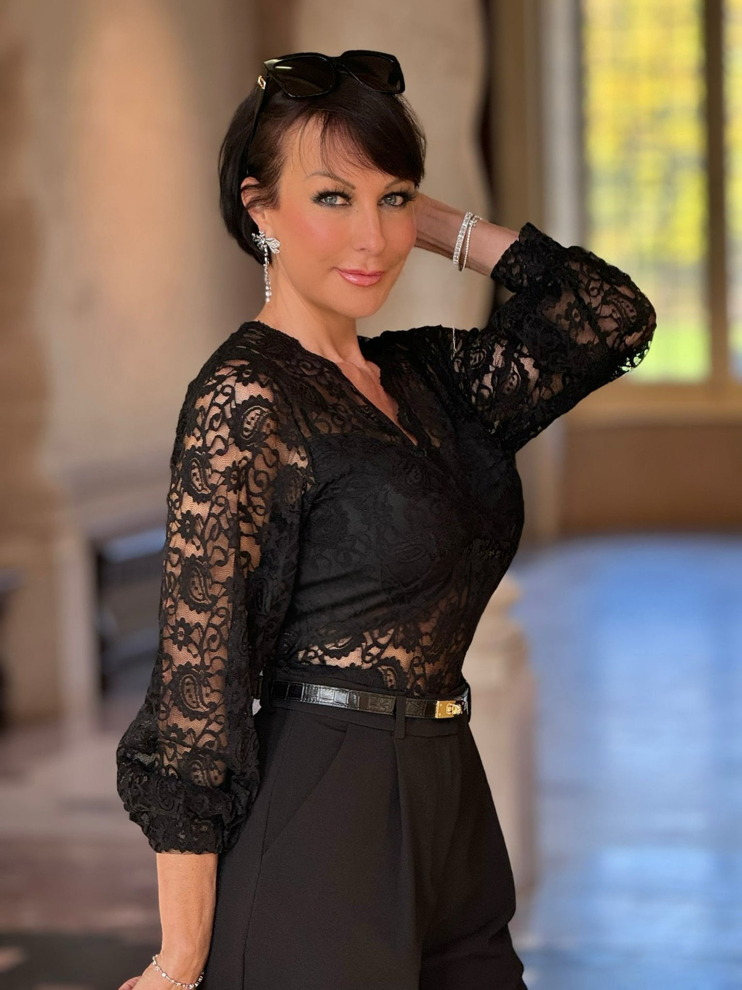 Top long sleeve black