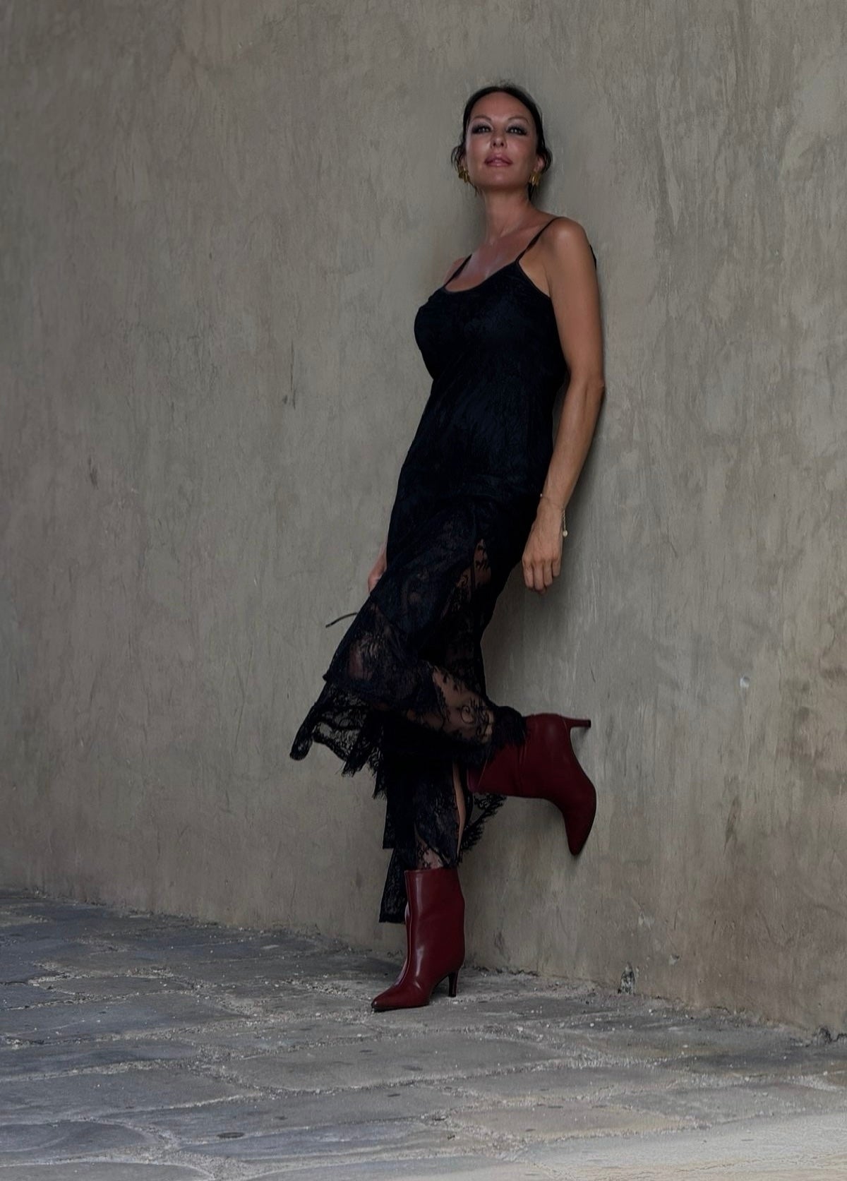 Dress Willow lace no arms