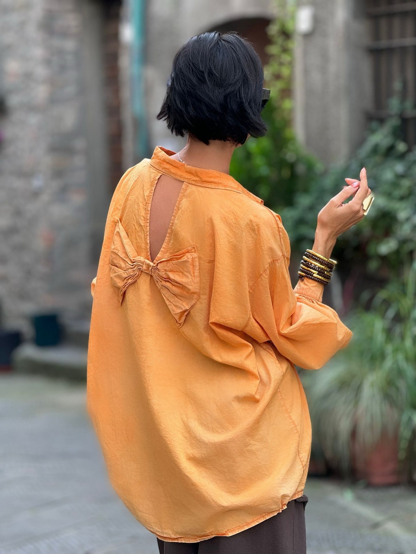 Blouse tangerine bowl