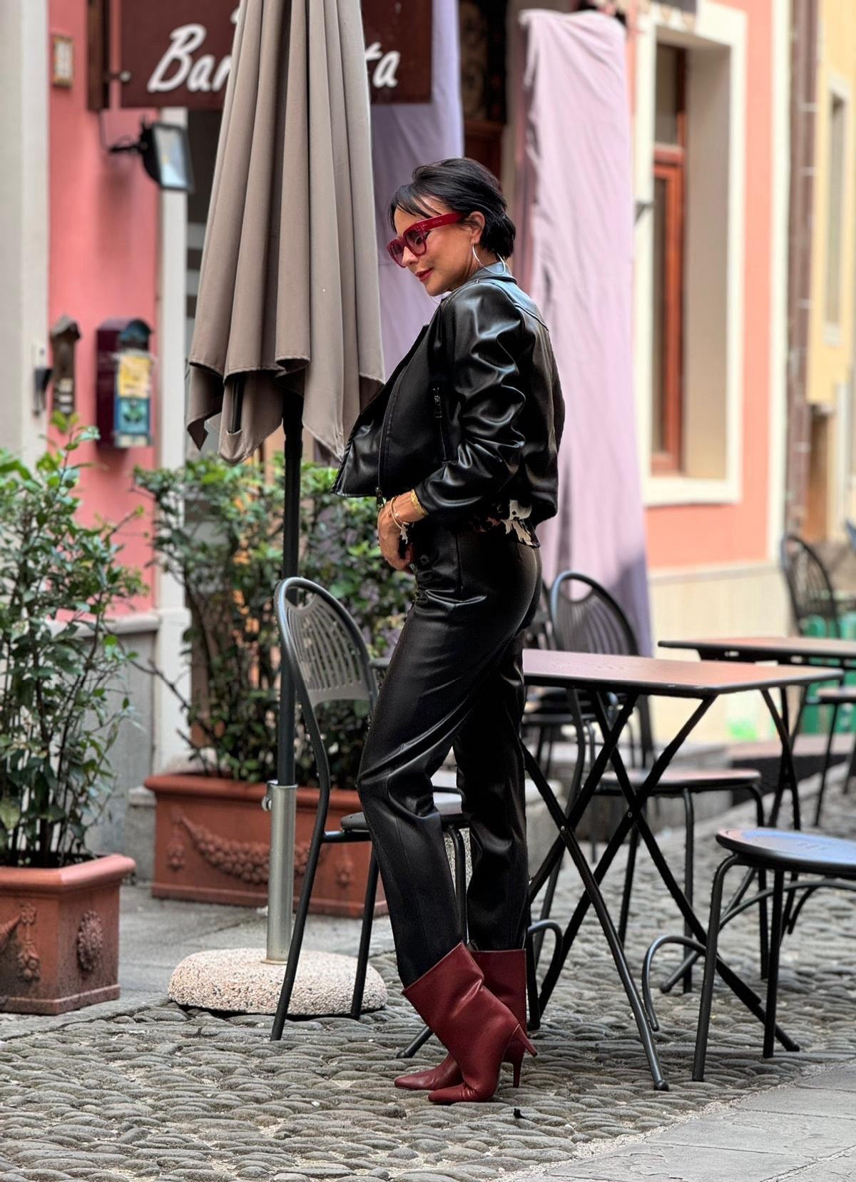 Jacket Rocca leatherlook