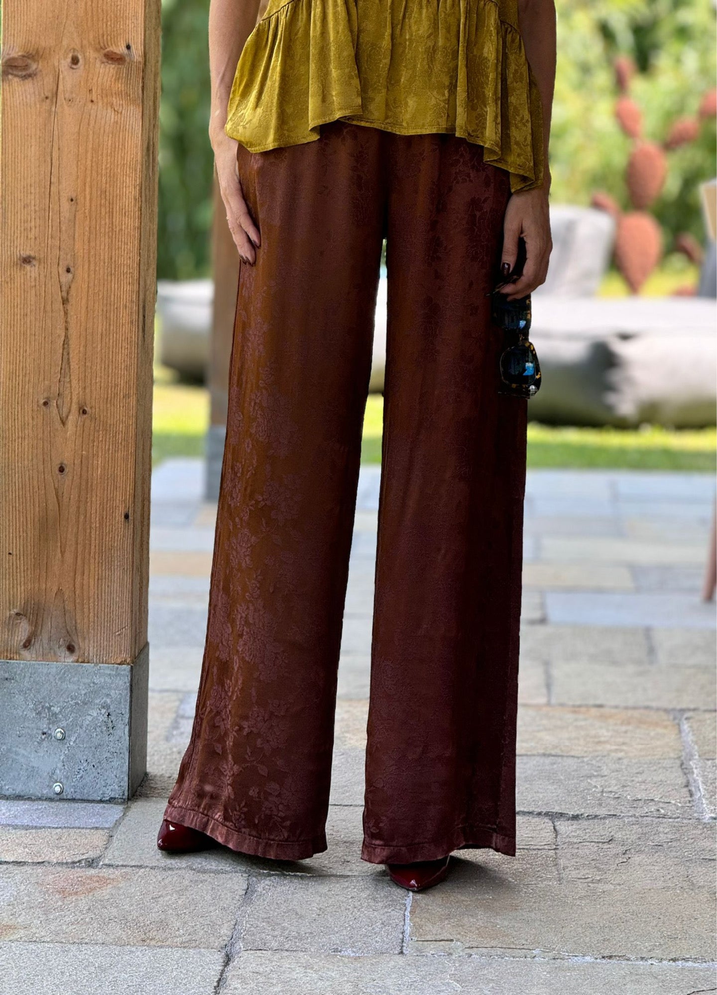 Pants Grape paisley