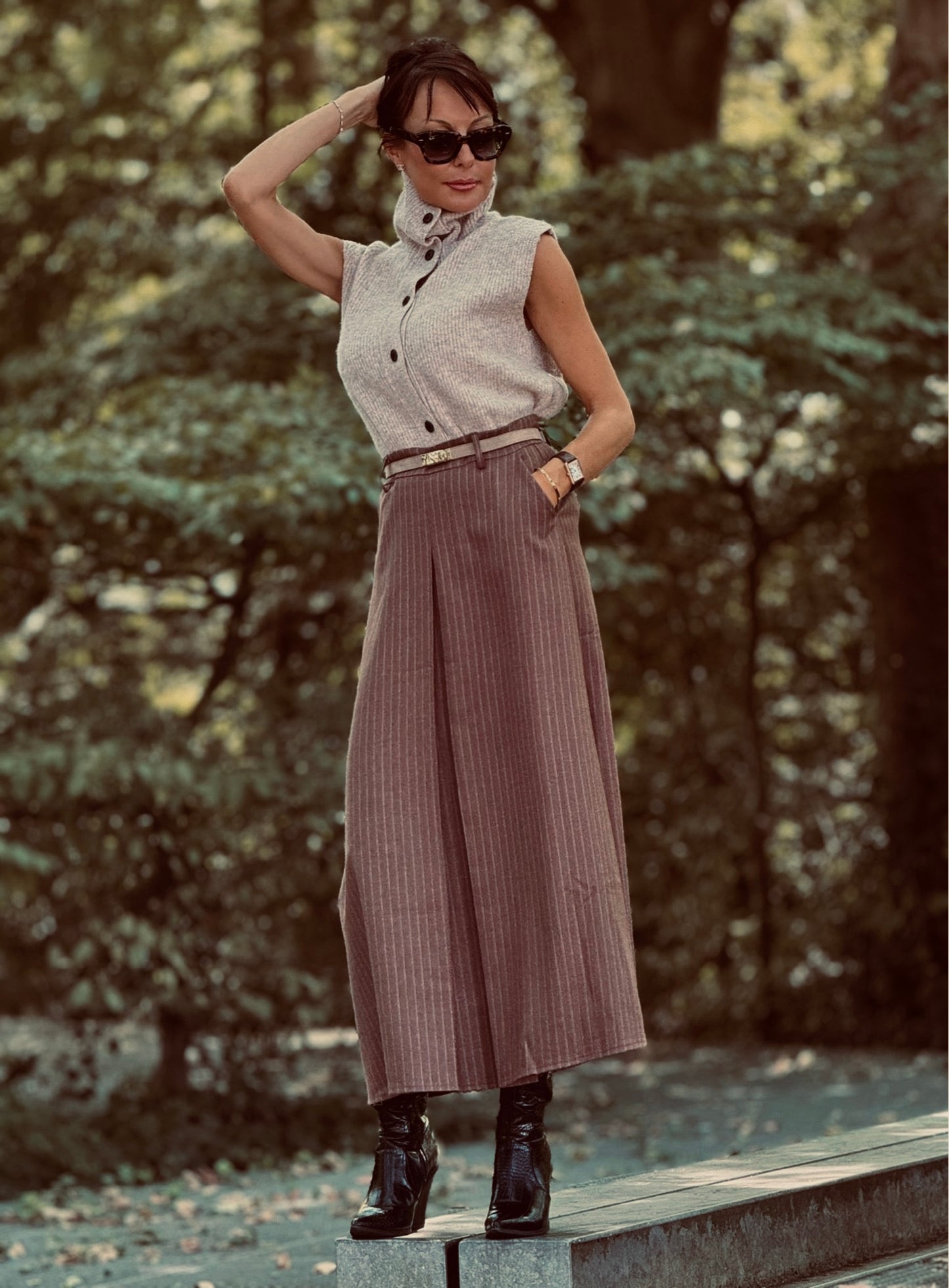 Pull Ella taupe