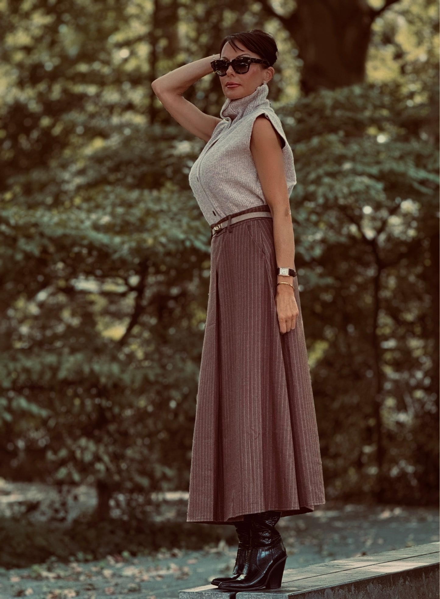 Pull Ella taupe
