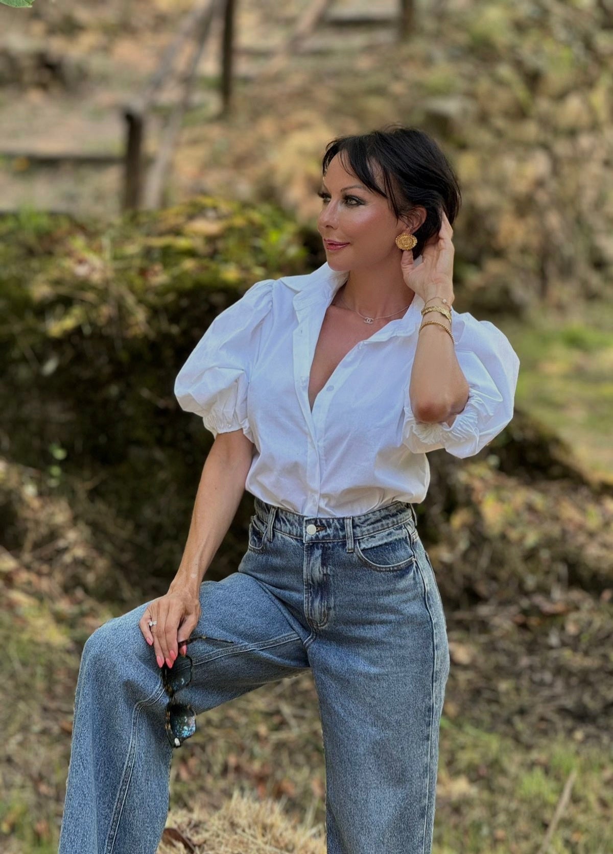 Blouse Linden white