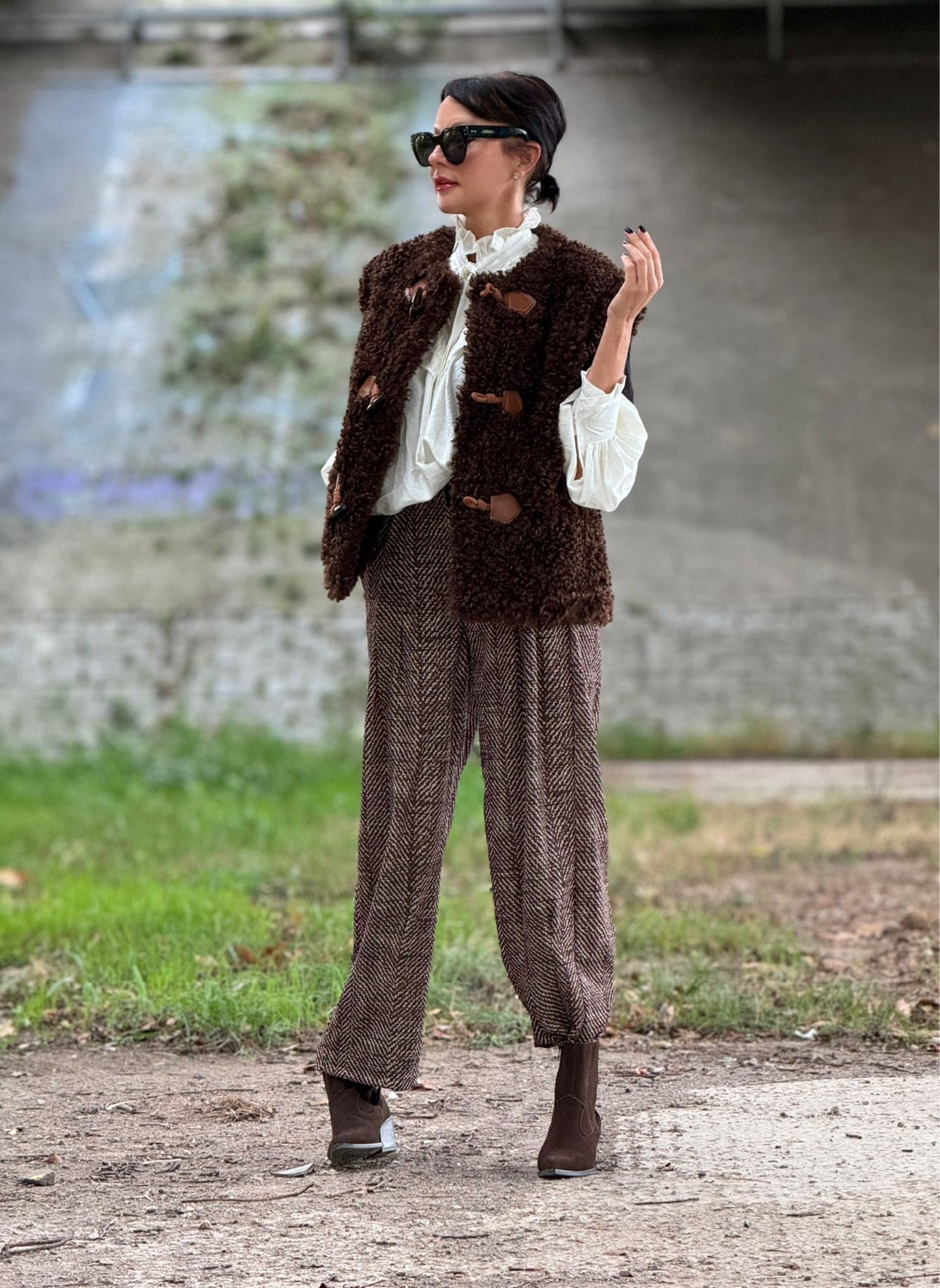 Coat camilla faux fur